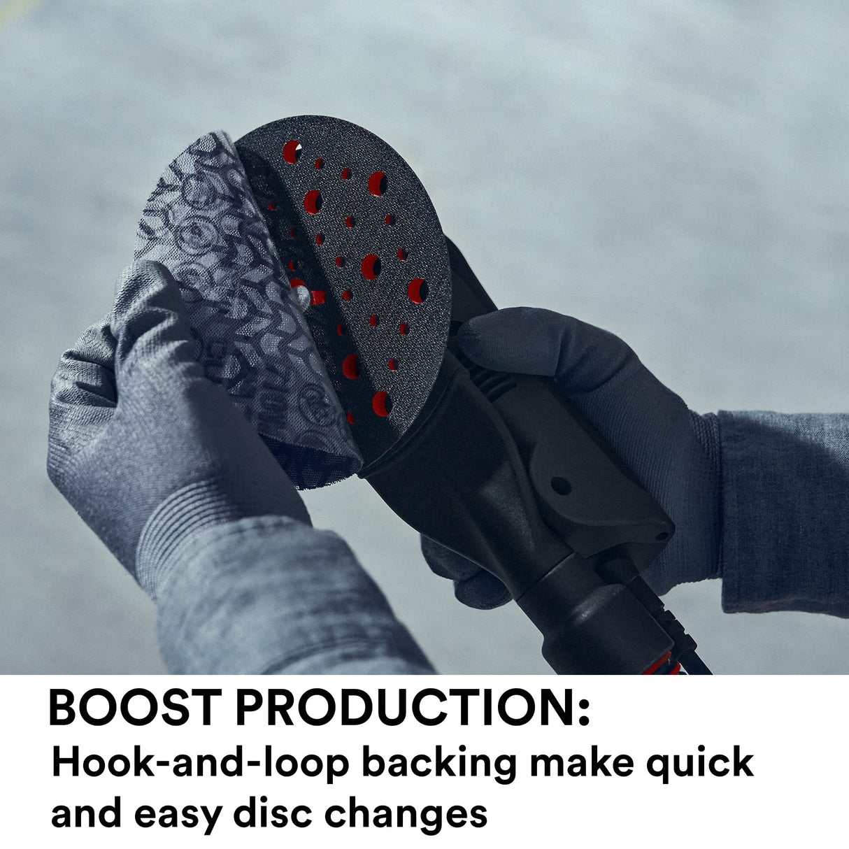 3M Xtract Cubitron II Net Disc 710W, 120+, 5 in, Die 500X, Pack of 50 Hook and Loop Sanding Discs, Virtually Dust-Free, Premium Option for Metal, Xtract