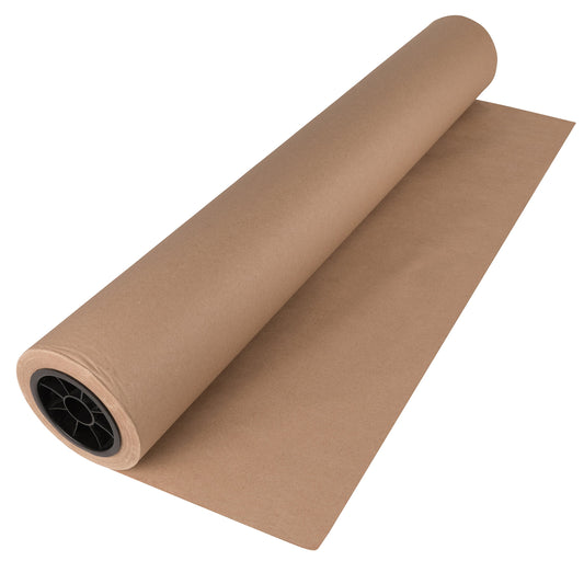 Woodpeckers Brown Kraft Paper Roll 30 Inches Wide, 2400 Inches Long, 1 Roll, Jumbo Roll for Gift Wrapping Paper and Packing Paper