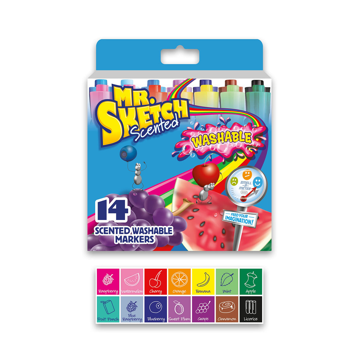 Mr. Sketch® Scented Markers, Chisel Point, Assorted, Pack Of 14 Mr. Sketch