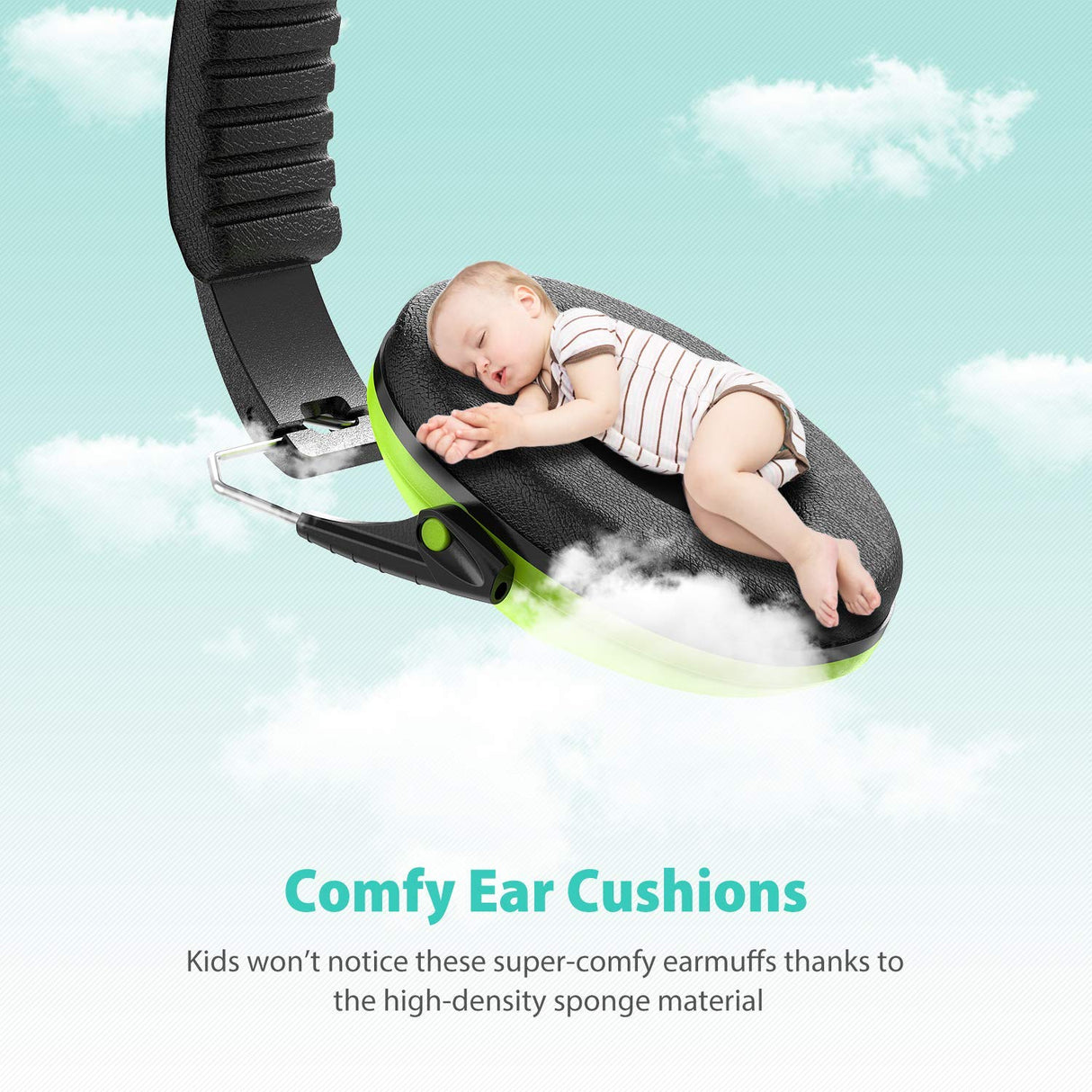 Dr.meter Ear Muffs for Noise Reduction: 27.4SNR Noise Cancelling Headphones for Kids with Adjustable Head Band, EM100 Hearing Protection Earmuffs for Dr.meter