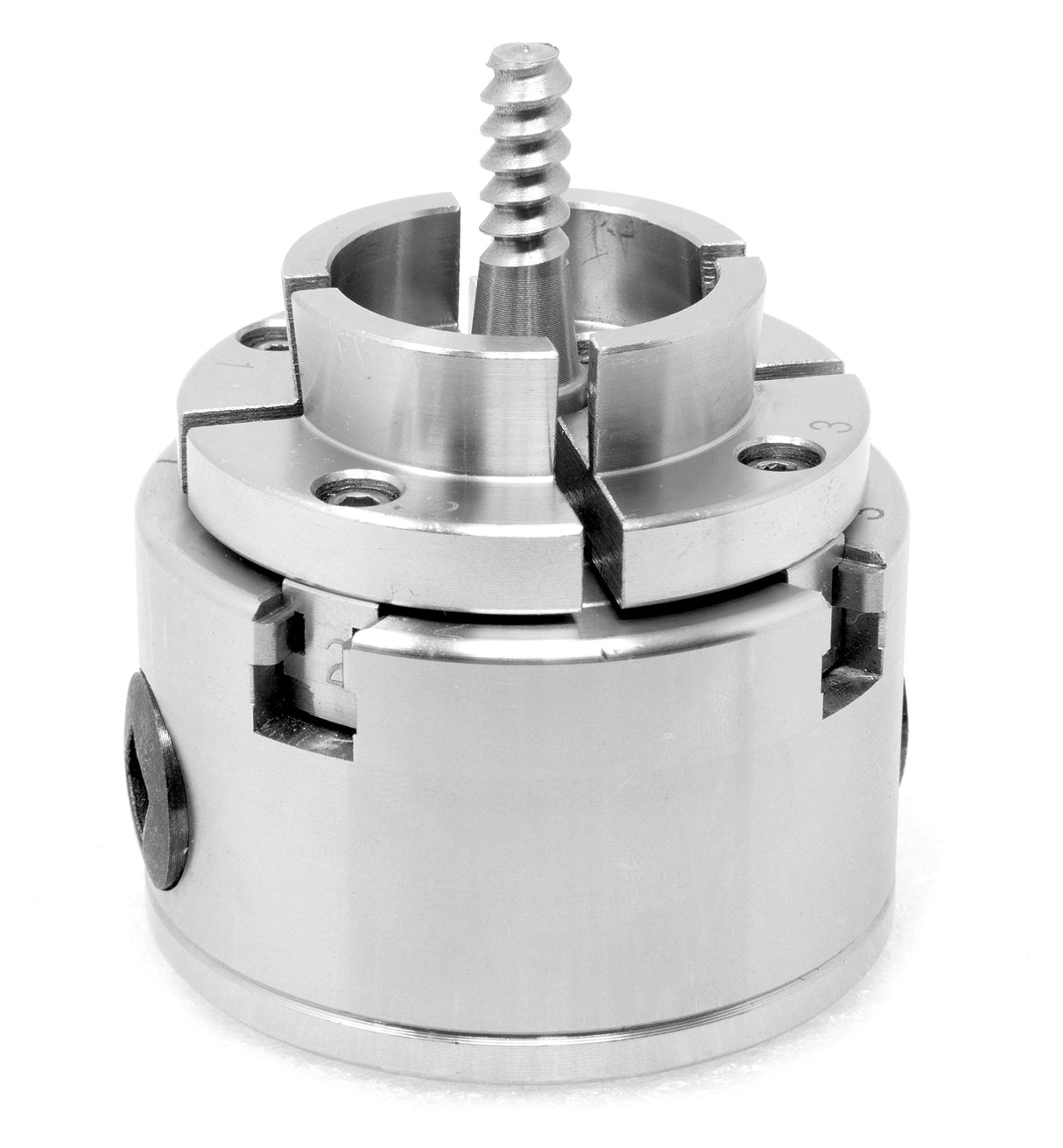 WEN LA4275 2.75-Inch 4-Jaw Self-Centering Keyed Lathe Chuck Set with 1-Inch x 8TPI Thread WEN