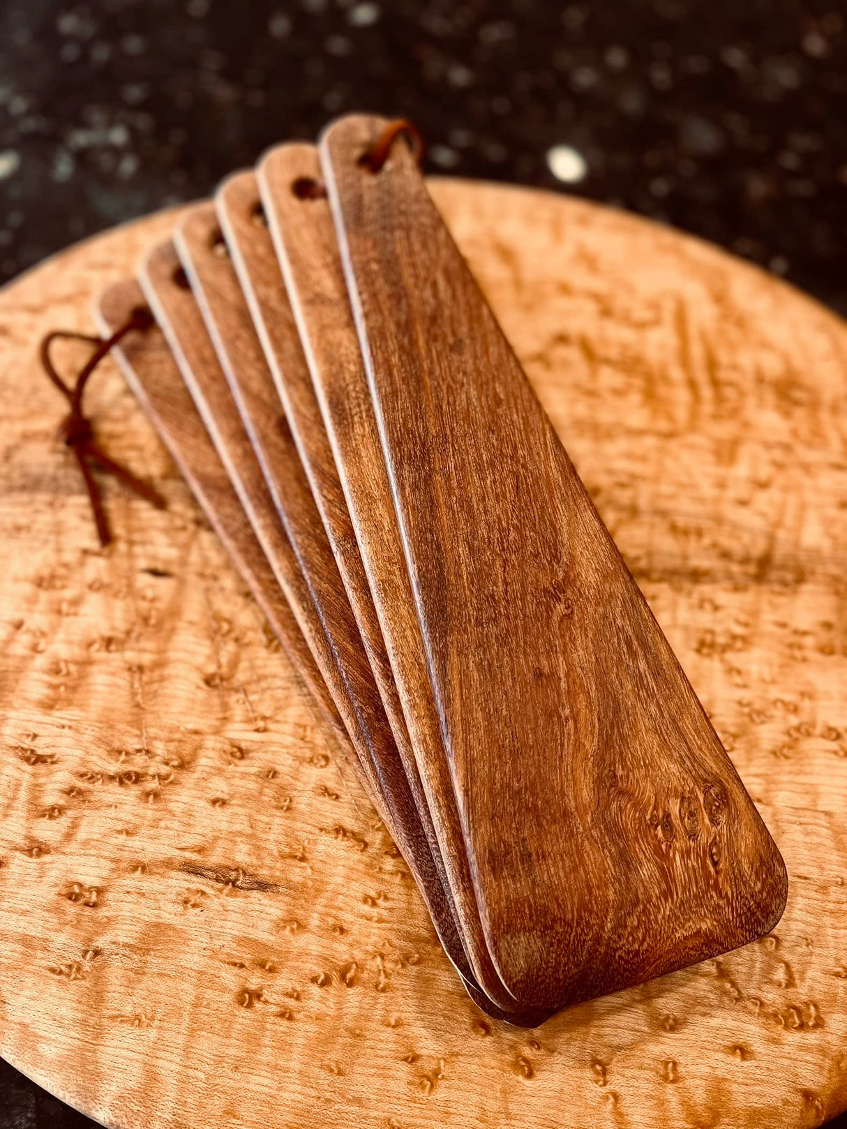 COWBOY SPATULA Mesquite Wood - Handmade in Texas, Made in USA, Perfect for cast iron cookware, steel cookware, nonstick cookware, Personalize it with WoodArtSupply