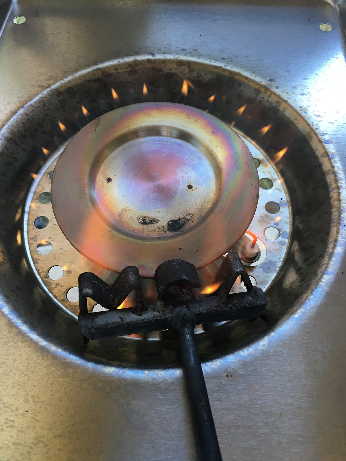 Personalized Miniature Branding Iron by Sloan Brands – Custom 3-Letter Design for Grilling & Crafting Sloan Brands