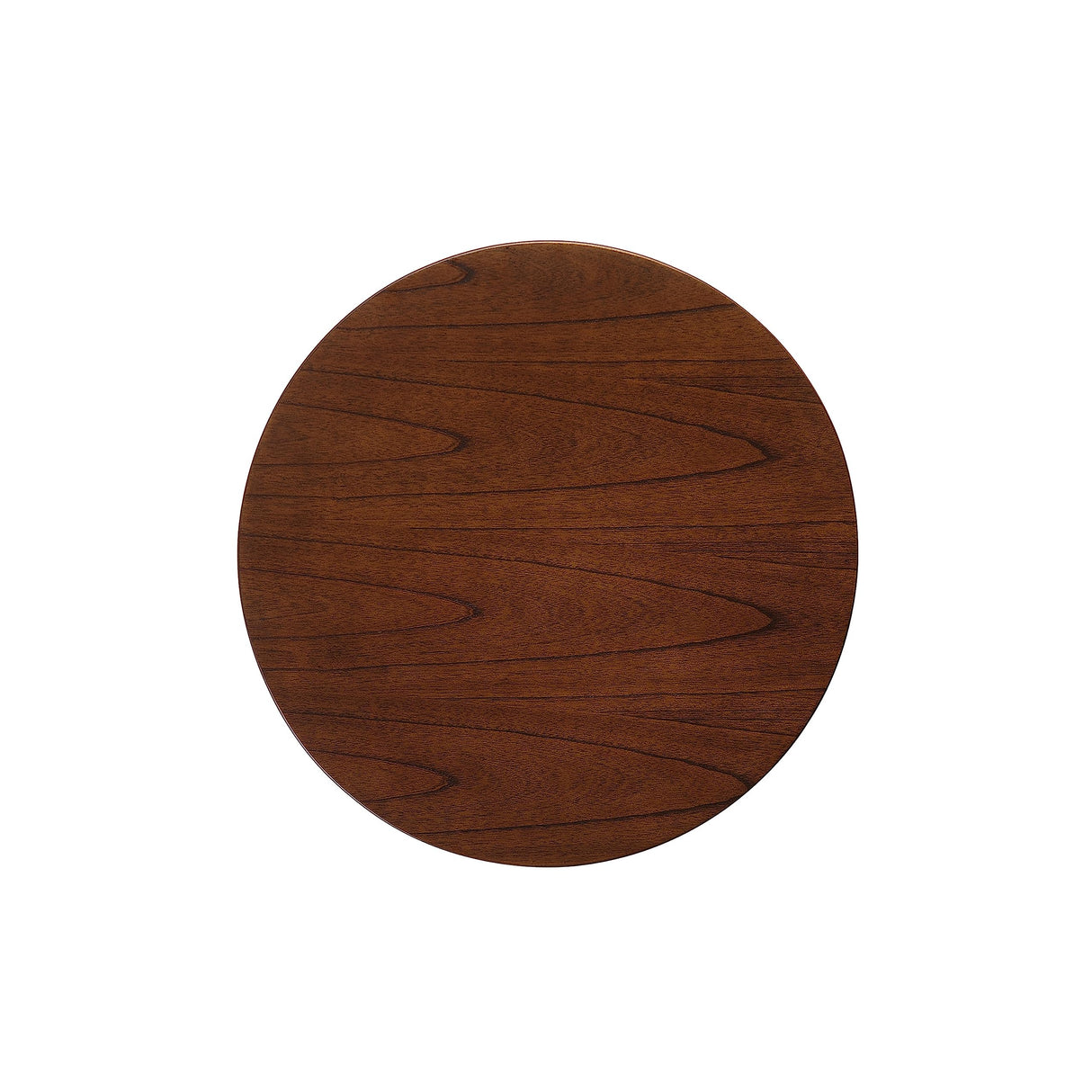 GDFStudio Evangeline Finished Wood End Table w/Faux Wood Overlay (Natural Walnut) GDFStudio