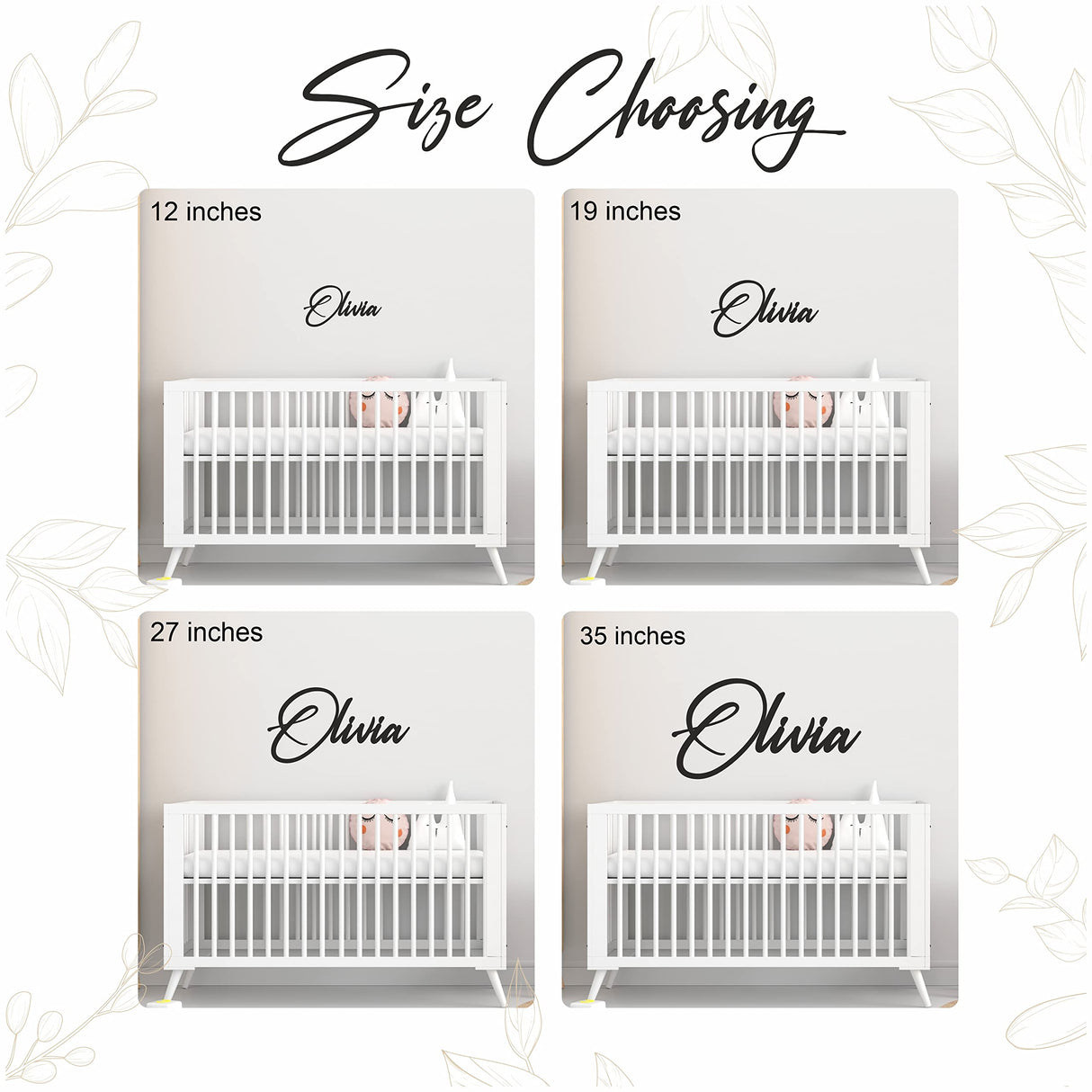 Personalized Custom Wood Name Sign for Nursery Decor, Family Name Signs Personalized, Custom Sign, Baby Name Signs for Nursery Wall Decor, Custom Generic