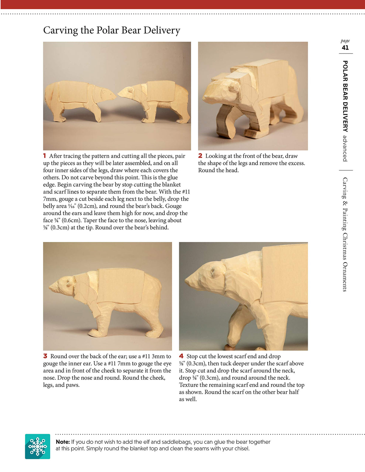 Carving & Painting Christmas Ornaments: Easy Techniques for 23 Patterns in Wood (Fox Chapel Publishing) Step-by-Step Projects for Beginner, Fox Chapel Publishing