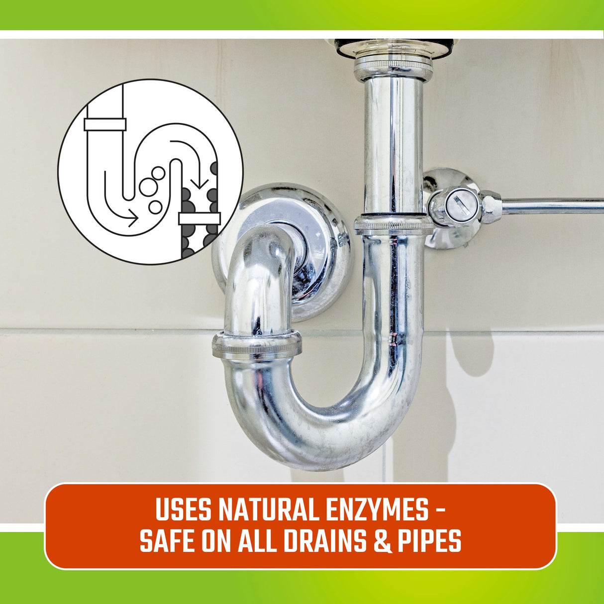 CLR Clear Pipes & Drains Clog Remover and Cleaner, For Shower, Sink, Toilet, Garbage Disposal, 42 Ounce Bottle CLR