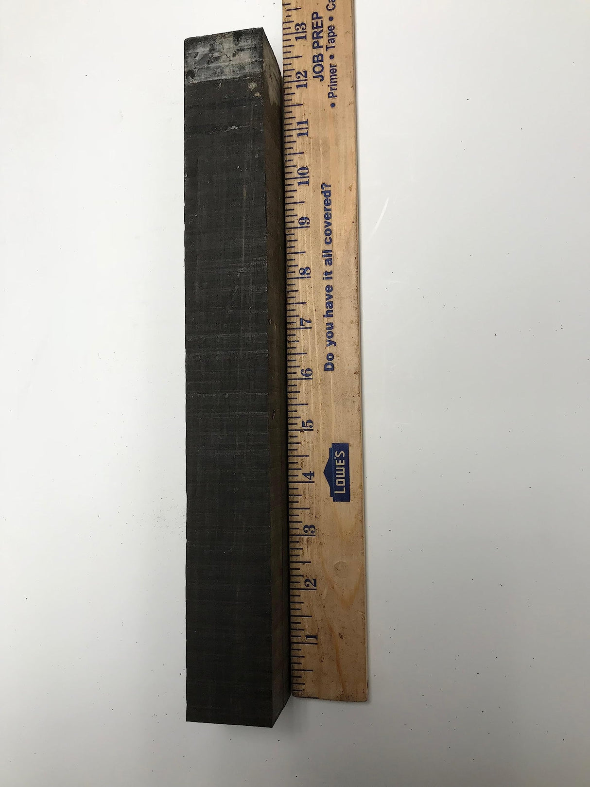 Exotic Wood Zone's Gaboon Ebony Turning Wood Blanks | Square Wood Lathe Pool Cue Blanks | 1-1/2" x 1-1/2" x 24" Exotic Wood Zone