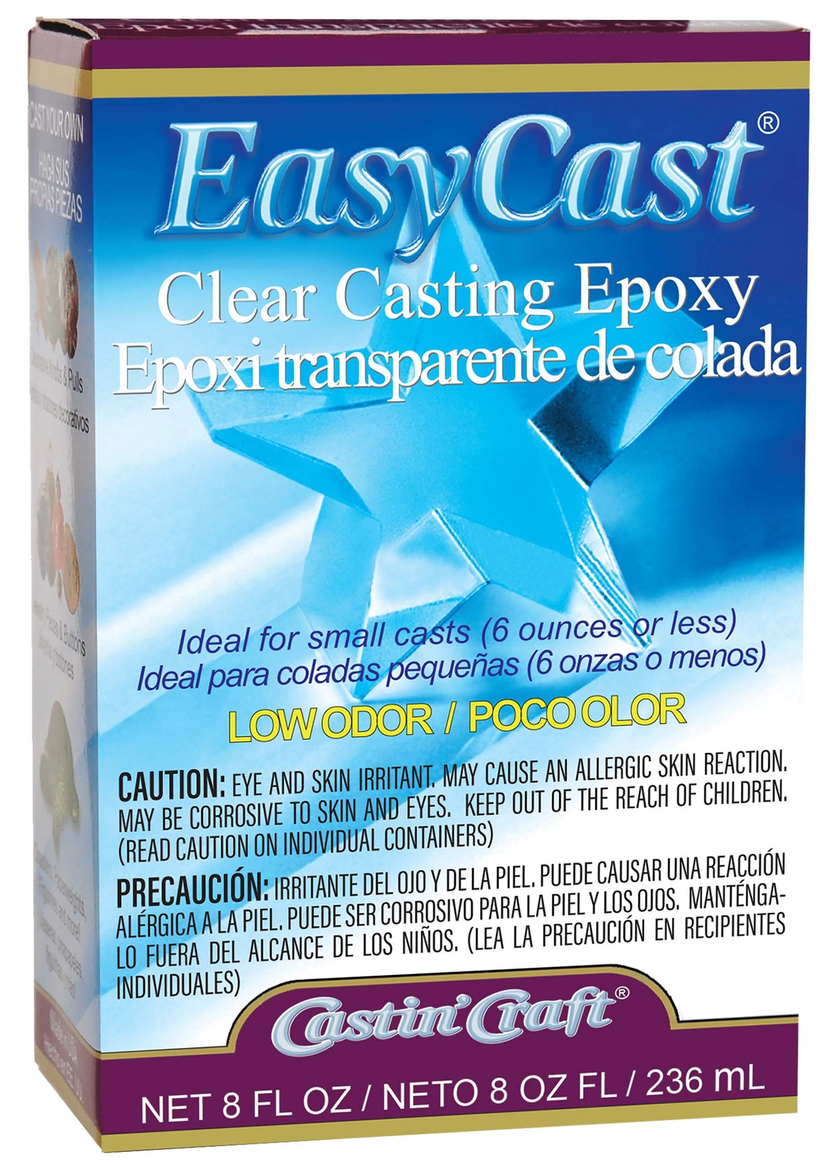 Environmental Technology 8-Ounce Kit Casting' Craft Casting Epoxy, Clear Environmental Technology