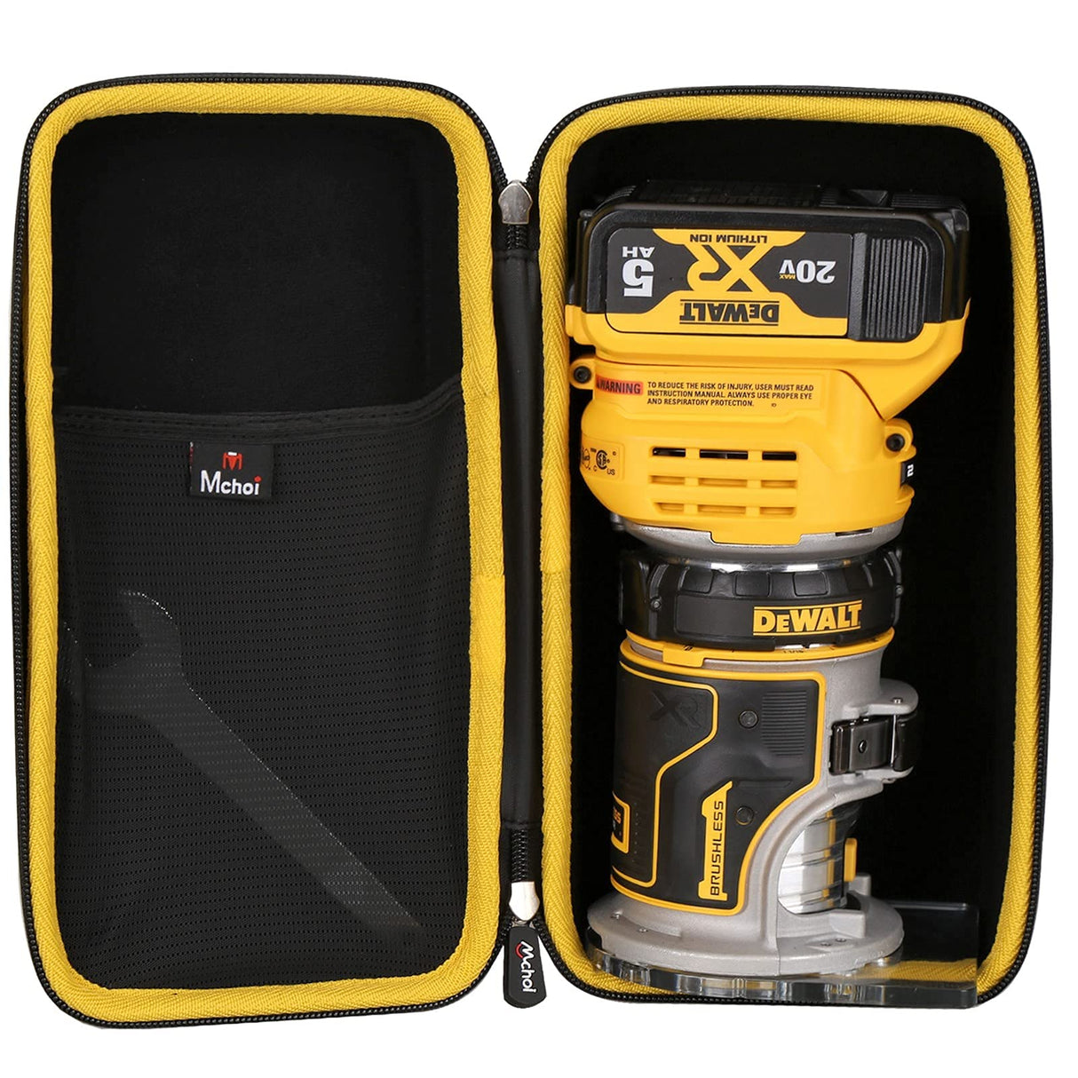 Mchoi Hard Portable Case Compatible with DEWALT 20V Max XR Cordless Router (DCW600B),Case Only Mchoi