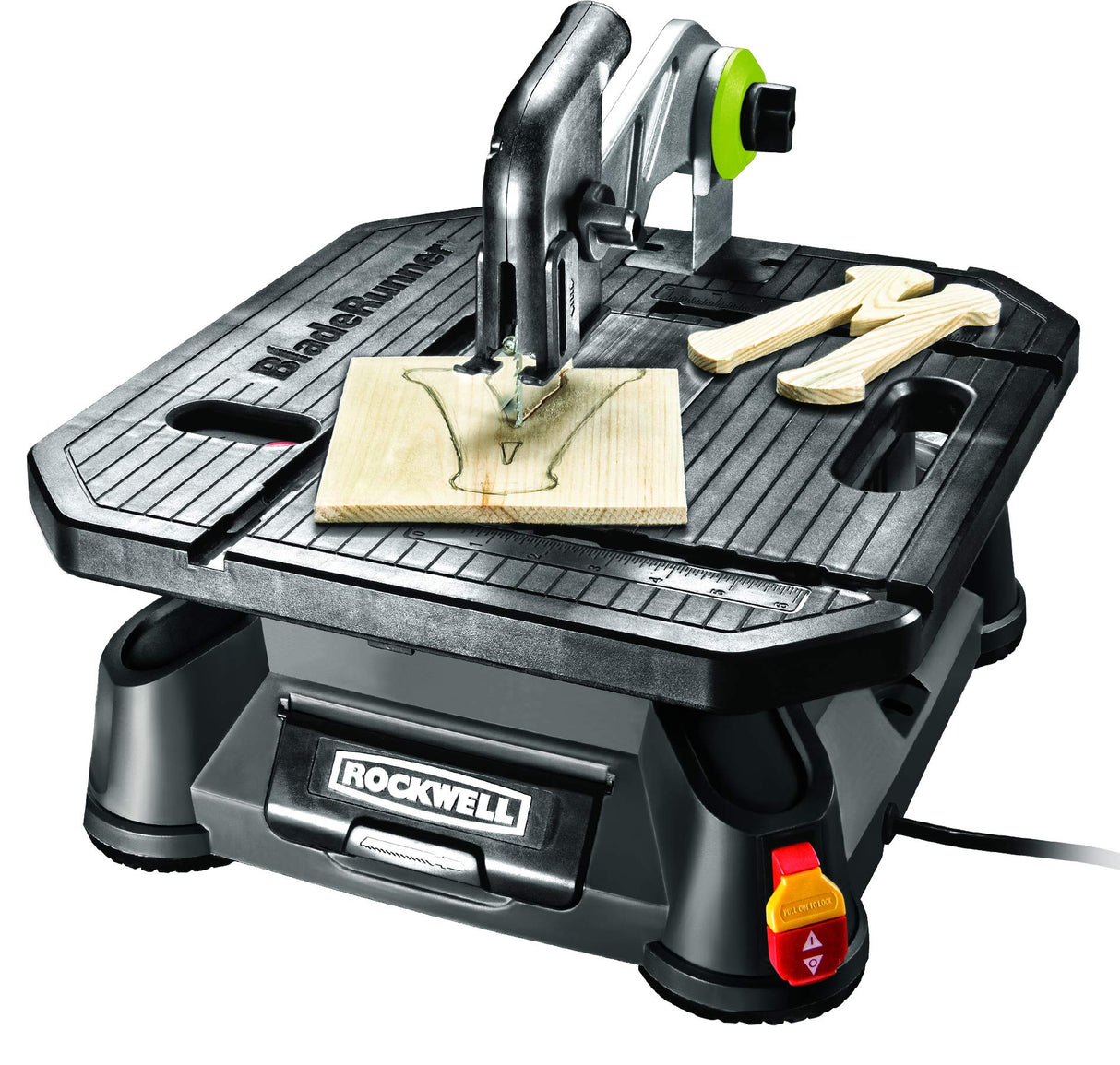 Rockwell RK7323 BladeRunner X2 Portable Tabletop Saw with Steel Rip Fence, Miter Gauge & 7 Accessories Rockwell