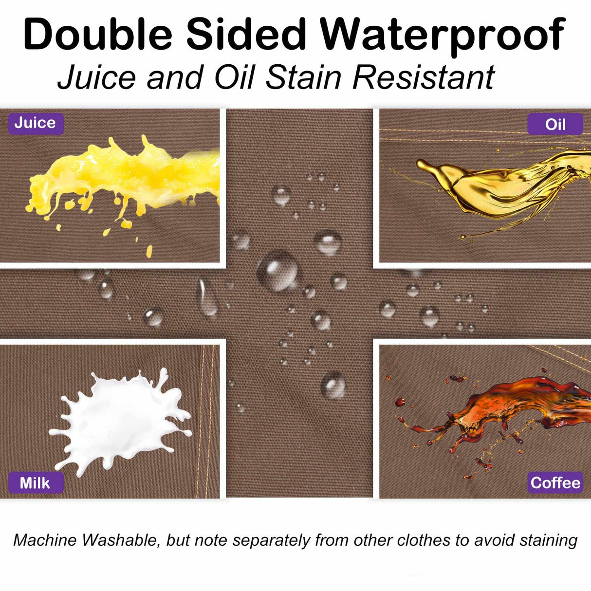 Chef Apron for Men Women with Gift Box Pack, Cross Back Apron with Pockets for Kitchen Cooking Baking Artist Painting, Cotton Canvas Work Aprons for Genixart