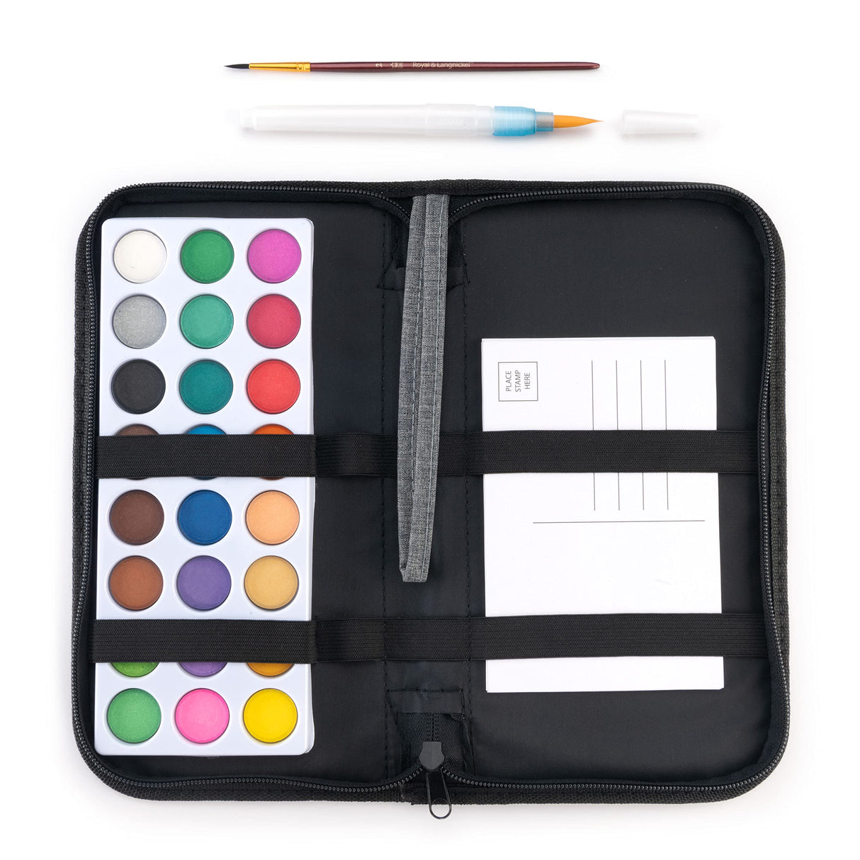 Royal & Langnickel Essentials Keep N' Carry Watercolor Set, 37pc Royal & Langnickel
