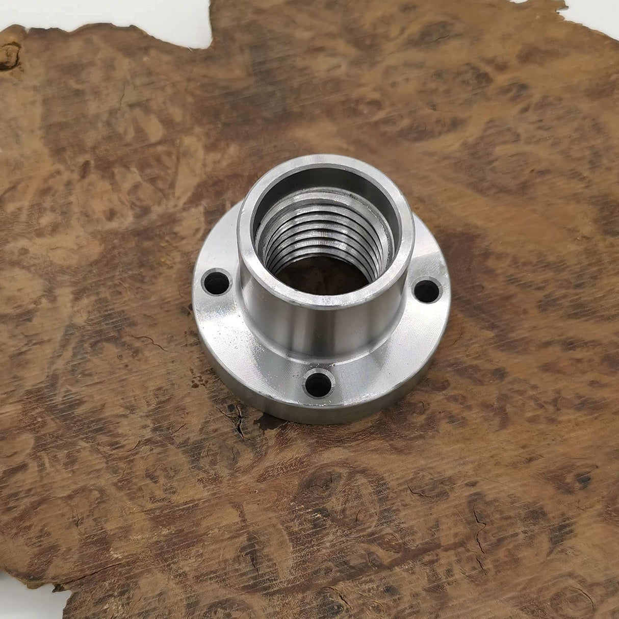 2" Wood Lathe Steel Faceplate Chucks, 1”-8TPI Thread Woodworking Accessories Tools PHUKIMLONG