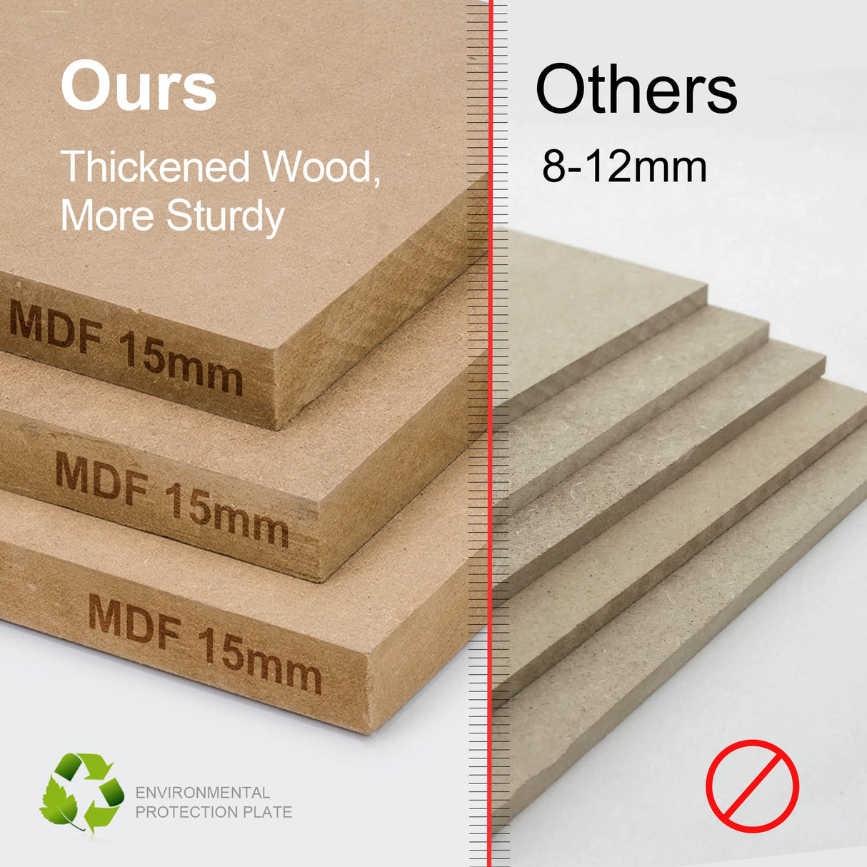 VANIRROR Brown Wall-Mounted Bathroom Cabinet with Adjustable Shelf and Stylish Design VANIRROR