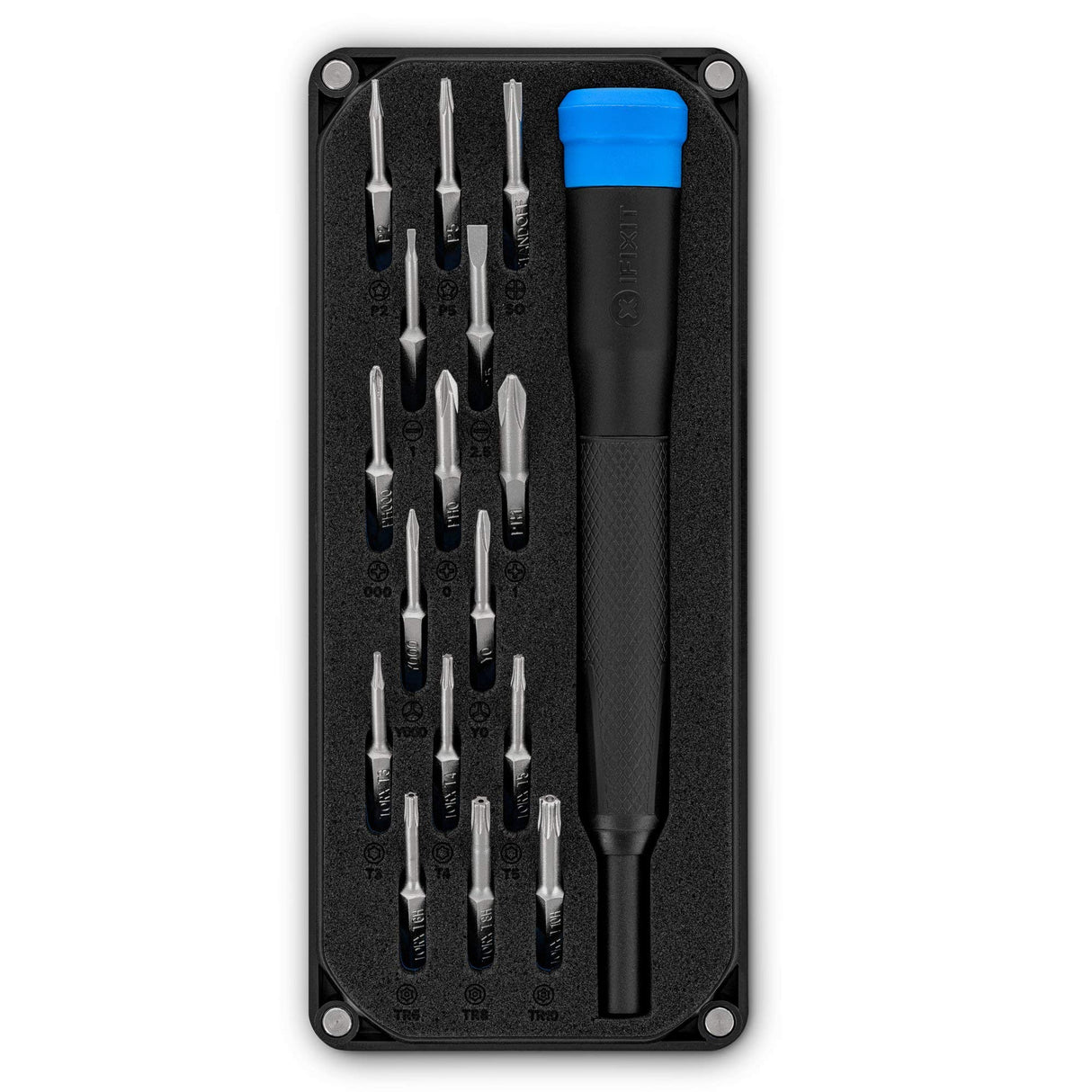 iFixit Minnow Driver Kit: Pocket-Sized Screwdriver + Portable Bit Set iFixit