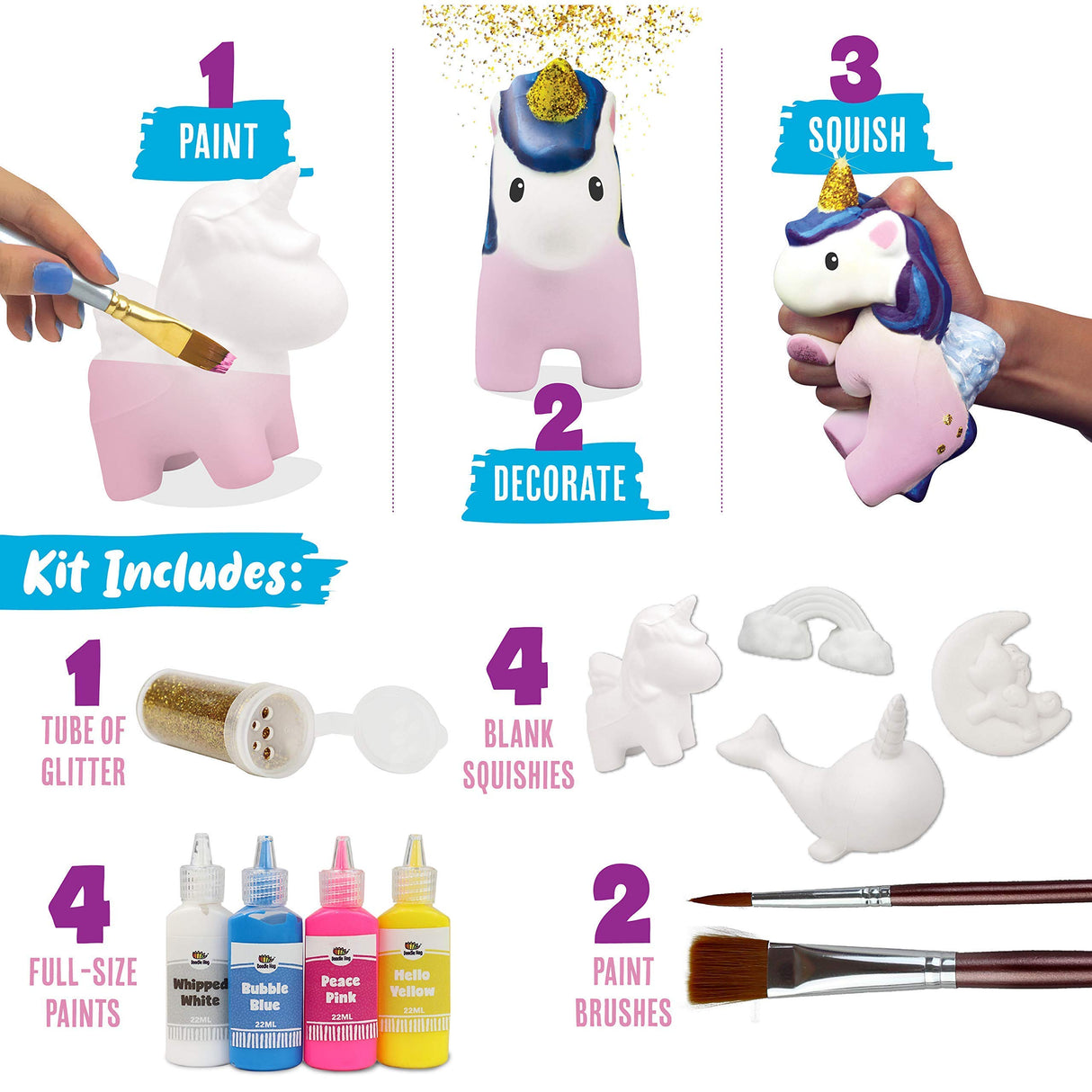 DOODLE HOG Save 10% on Rainbows & Awesomeness Squishies DIY Kit & Dessert Paint Squishies Kit. DOODLE HOG