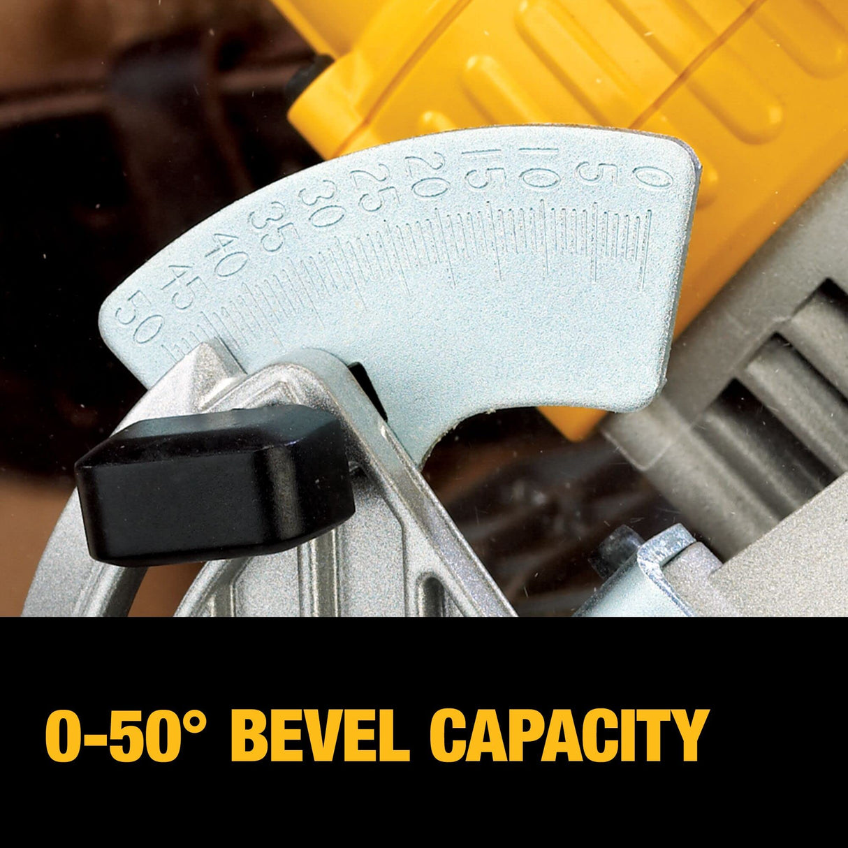 DEWALT 20V MAX Circular Saw, 6-1/2-Inch Blade, 460 MWO Engine, 0-50 Degree Bevel Capability, Bare Tool Only (DCS391B) DEWALT