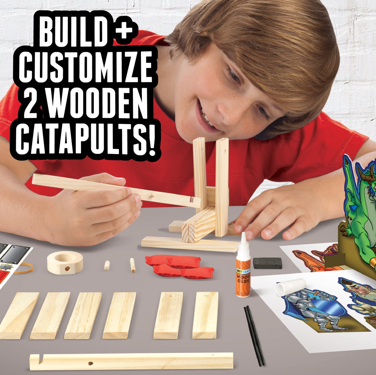 Boy Craft Catapult Wars by Horizon Group USA Boy Craft