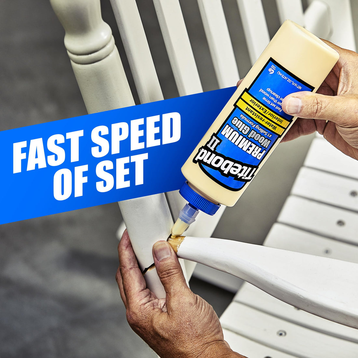 Titebond 5004 II Premium Wood Glue, 16-Ounces,Honey Cream Titebond