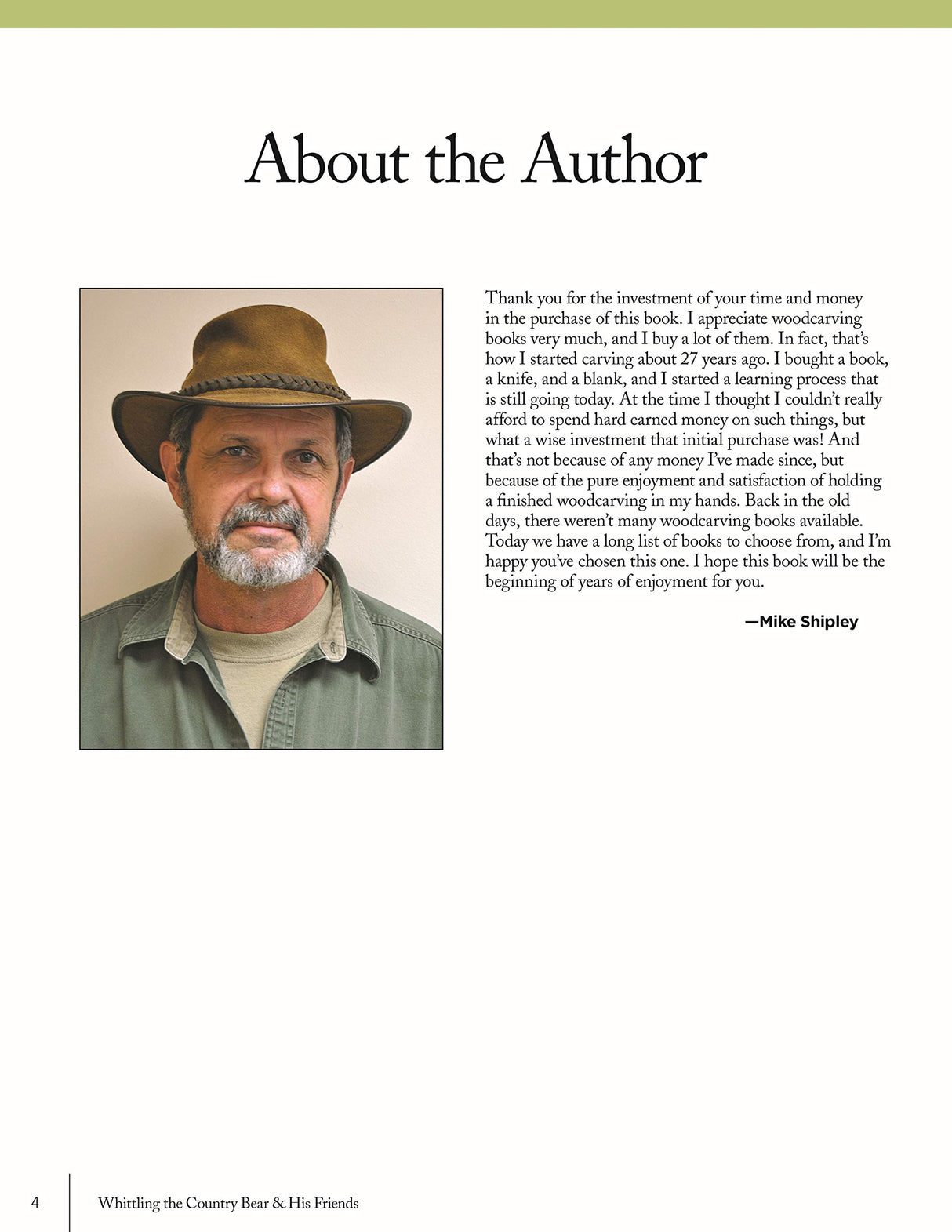 Whittling the Country Bear & His Friends: 12 Simple Projects for Beginners (Fox Chapel Publishing) Step-by-Step Instructions & Easy-to-Use Patterns Design Originals