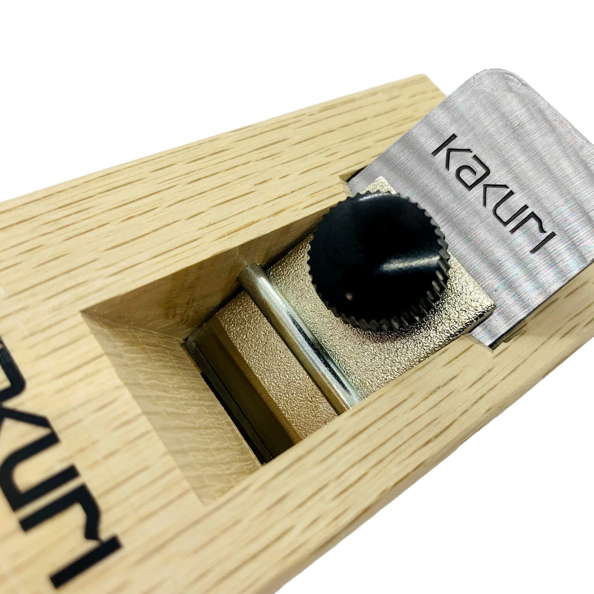 KAKURI Chamfer Plane for Wood 30, 45, 60 Degree Adjustable, Japanese Hand Plane KANNA WoodWorking Edge Corner Plane, Edge Trimming Chamfer Tool, KAKURI