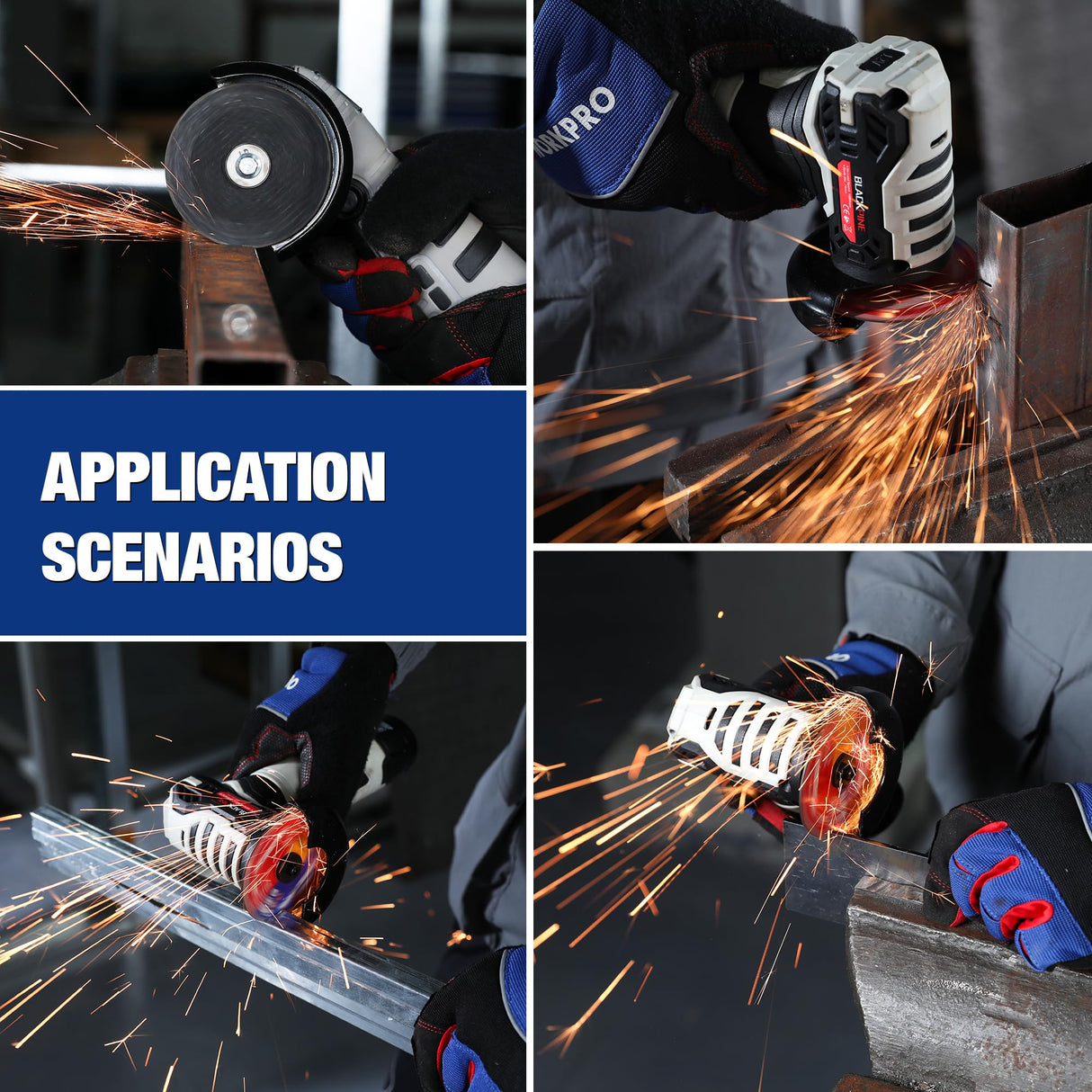 WORKPRO 20-Pack Cut-Off Wheels, 3 X 3/8-inch Metal&Stainless Steel Cutting Wheel, Thin Metal Cutting Disc for Angle Grinder WORKPRO