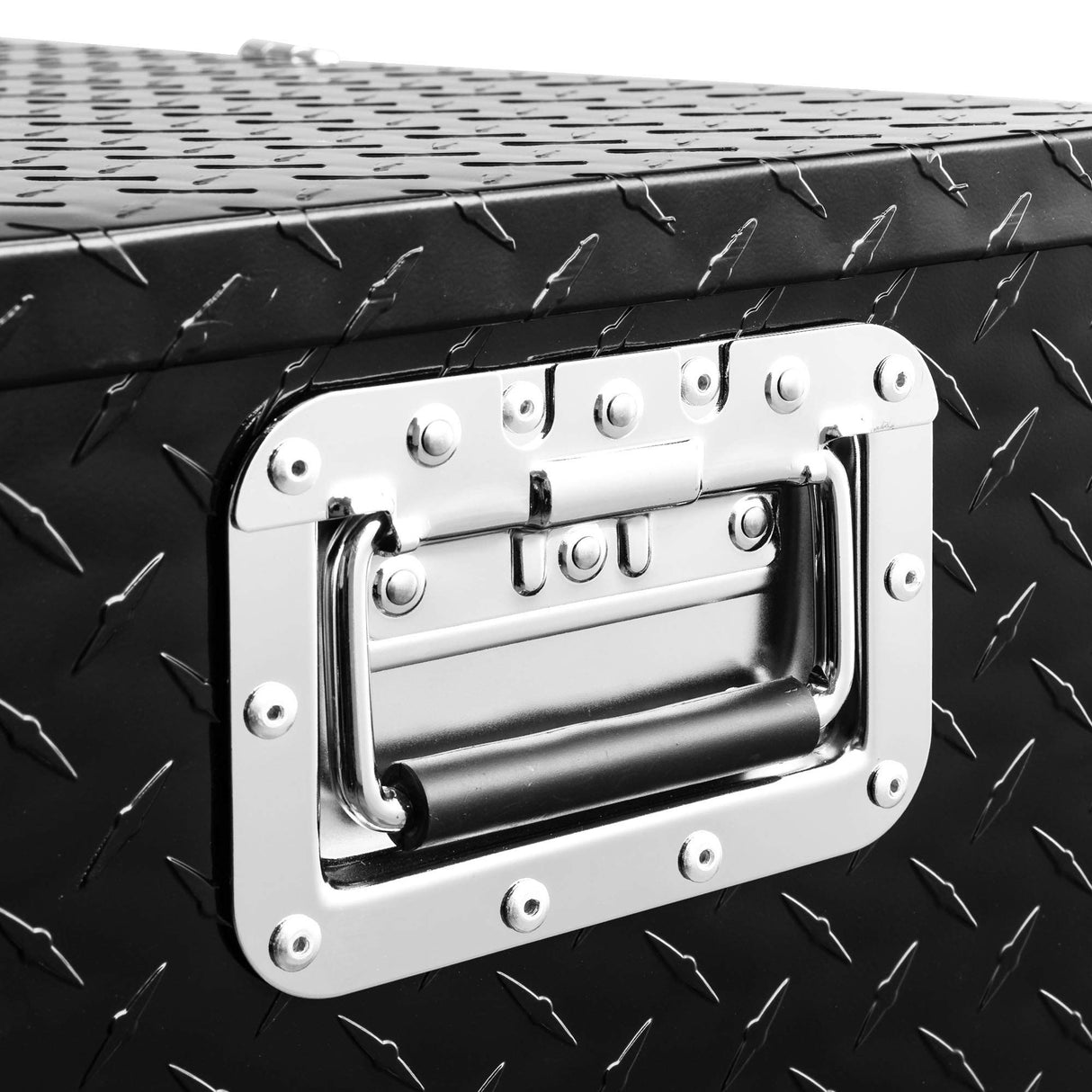 ARKSEN 20 Inch Heavy Duty Aluminum Diamond Plate Tool Box Chest Box Pick Up Truck Bed RV Trailer Toolbox Storage with Side Handle and Lock Keys – ARKSEN