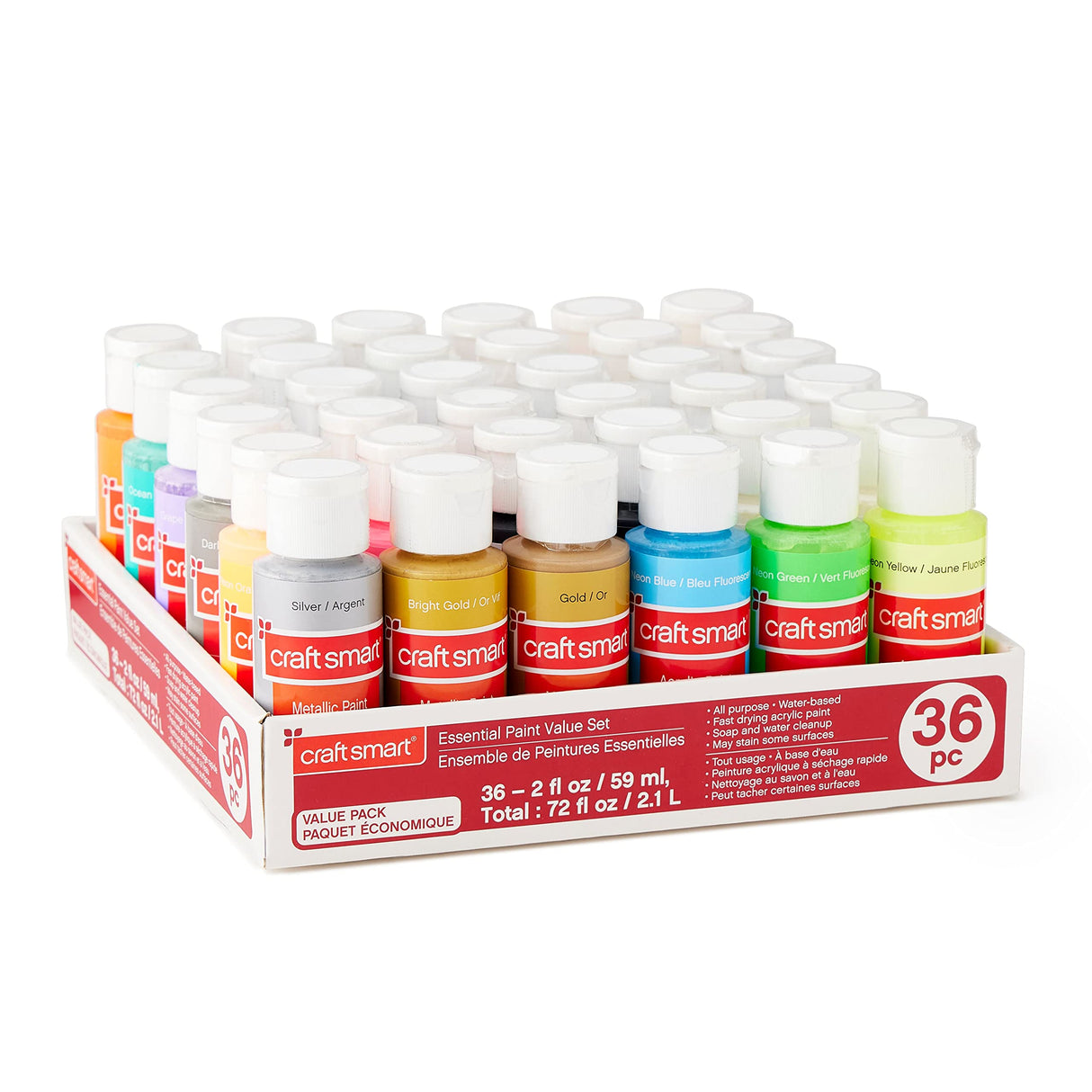 Craft Smart Essential Paint Value Set Craft Smart