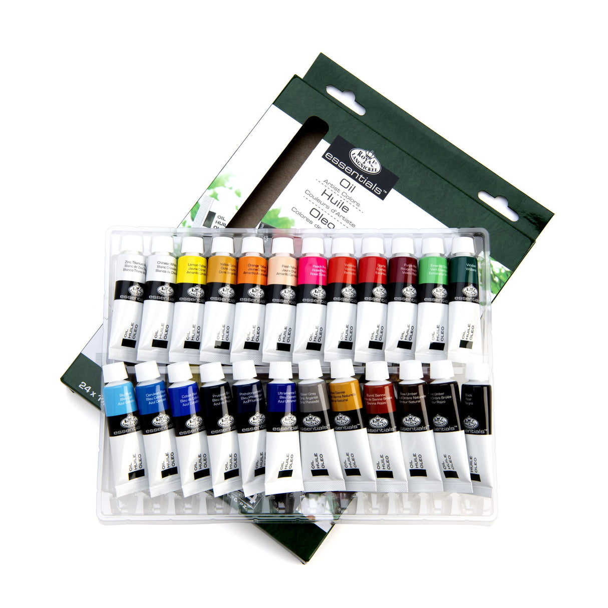 Royal & Langnickel Oil Paint PK 24/PKG, Yellow Royal & Langnickel