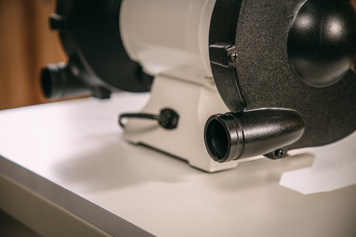 JET 8-Inch Bench Grinder, No Wheels, 1725 RPM, 1/2 HP, 1Ph 115V (JWBG-8NW) Jet