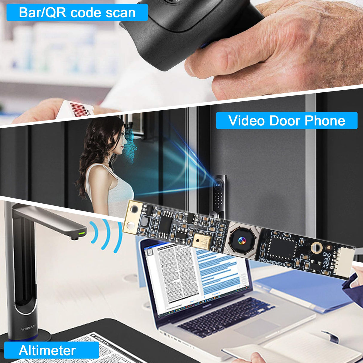 8mp Auto Focus USB Camera with Microphone Mini PC Camera for Computer 4K lightburn Camera for Laser Engraver Mini Strip Webcam Board CCTV USB IEights