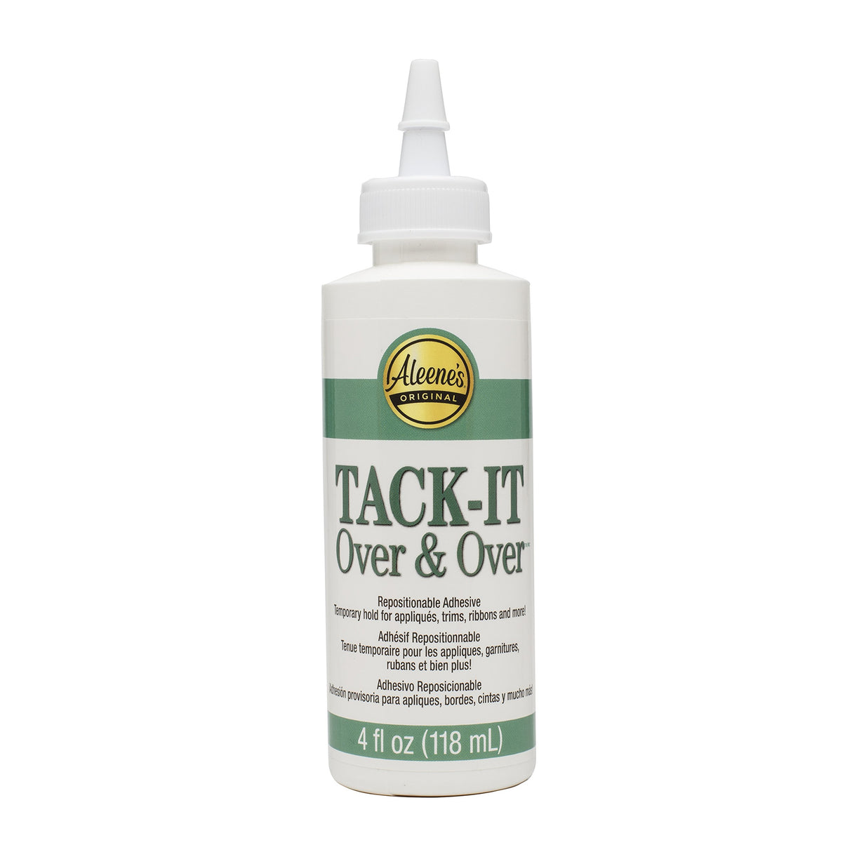 Aleene's 29-2 Tack-It Over & Over Liquid Glue 4oz, Clear Aleene's