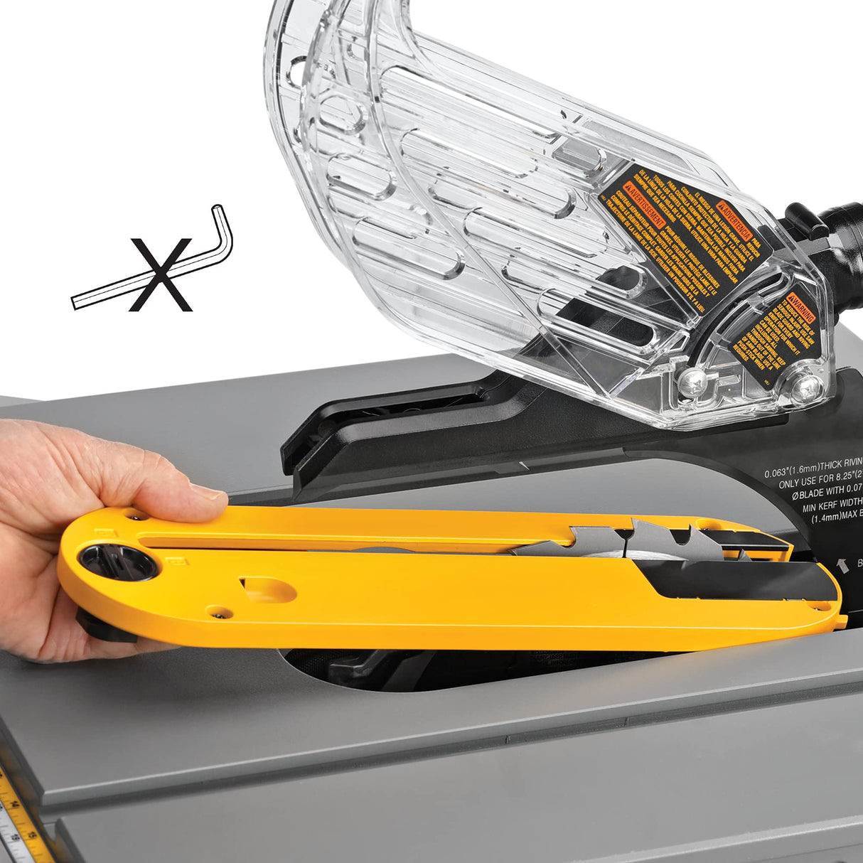 DEWALT Table Saw for Josites, 8-1/4 Inch, 15 Amp (DWE7485) DEWALT