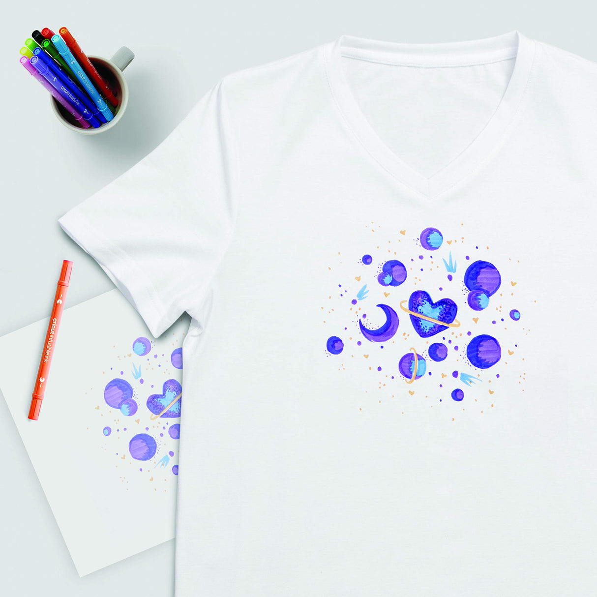 Cricut Infusible Ink Freehand Marker, 5 Pack-Basics Cricut