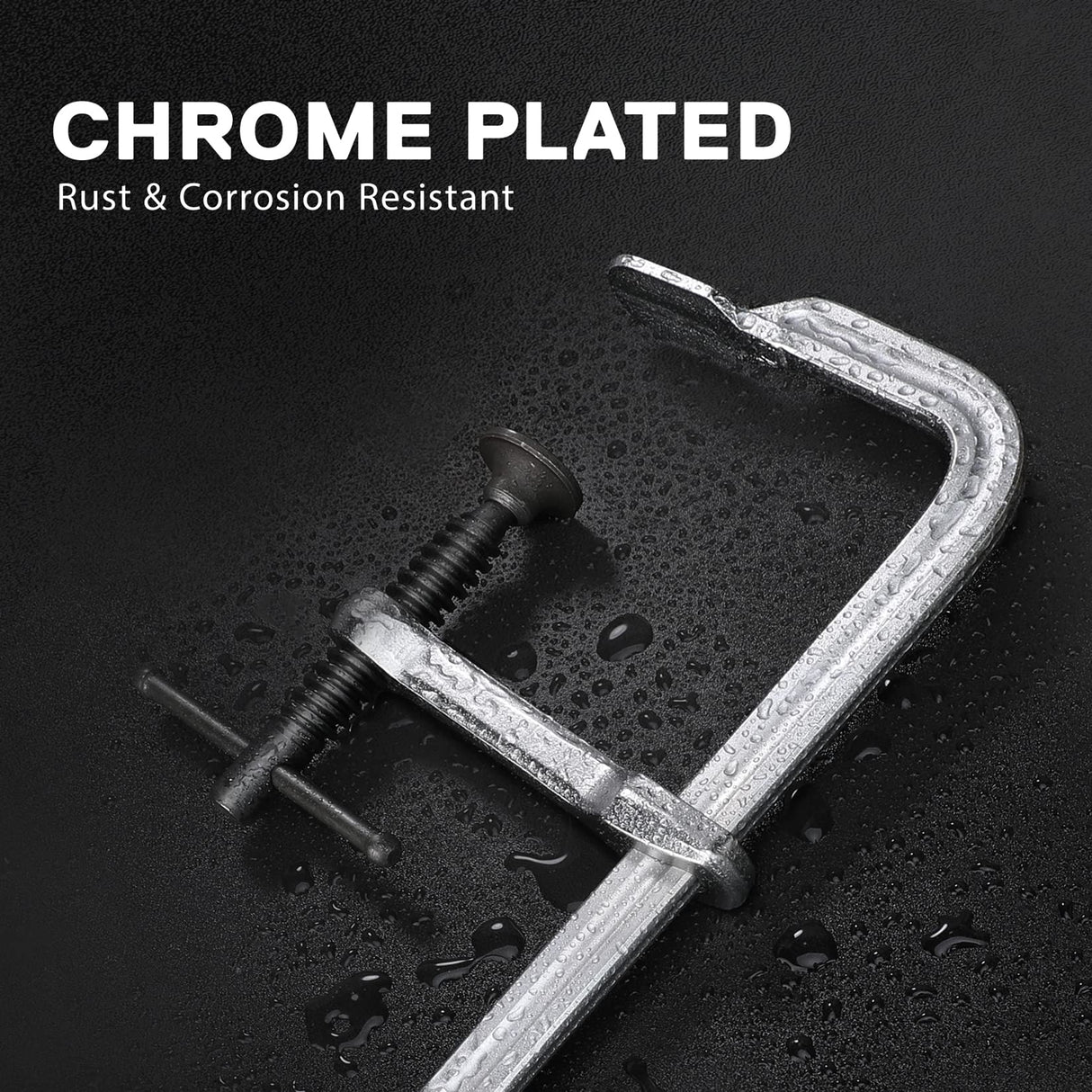 Jorgensen Bar Clamps, 6-Inch Light-duty Drop Forged Steel Bar Clamps for Woodworking and Welding, 2 Pack Jorgensen