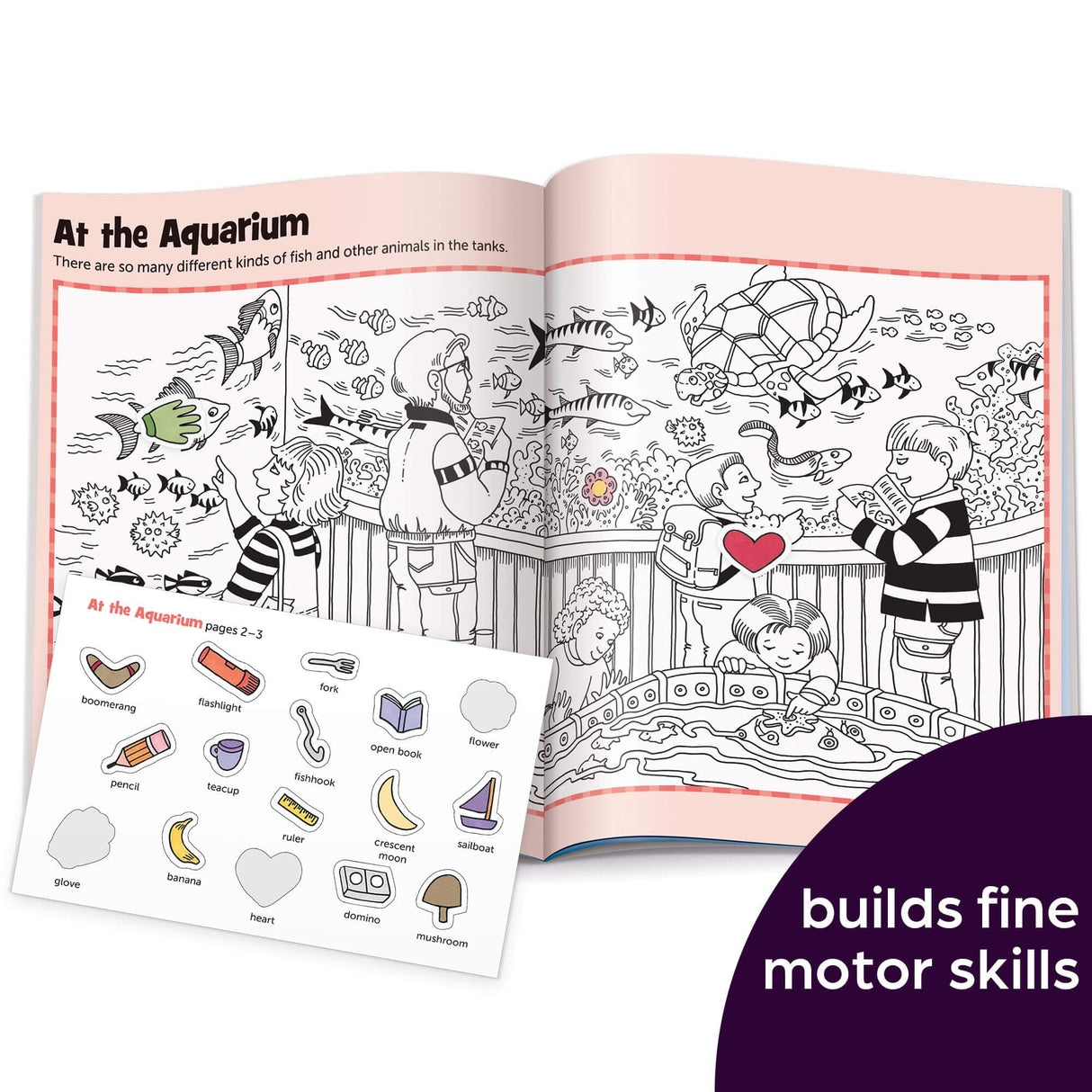 Highlights Hidden Pictures Sticker Fun Sticker Books for Kids Ages 3-6, 4-Pack of Sticker Books, 64 Pages of Seek and Find Sticker Activities, Books Highlights for Children