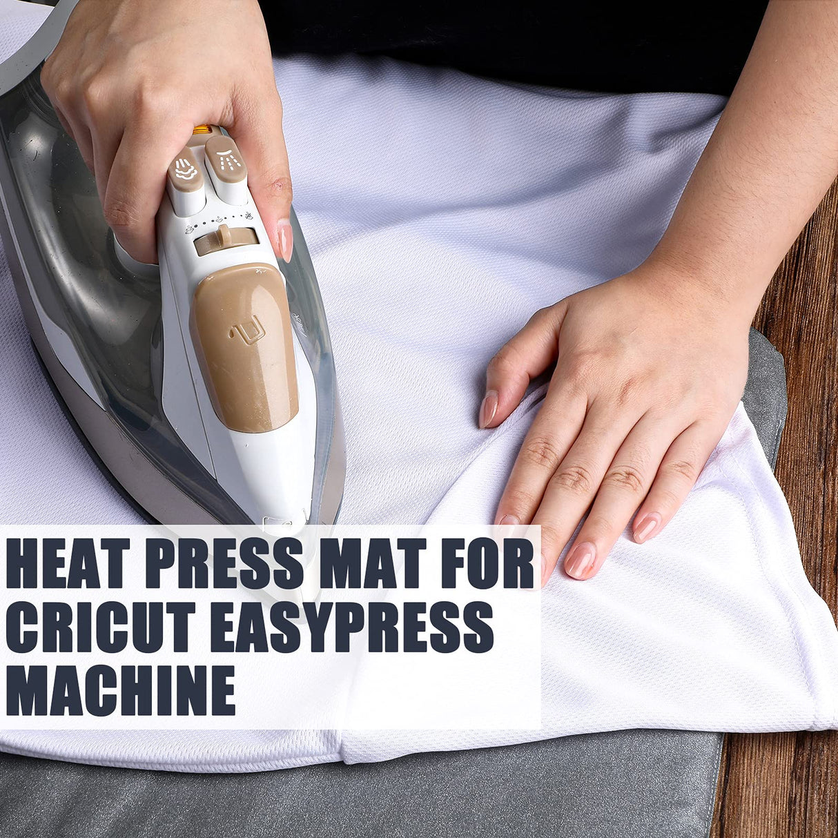 3 Pcs Heat Press Mats Compatible with Easypress 2 / Easypress Easy Press Mat Protective Resistant Mat Double Sides Applicable Ironing Insulation Mat Tatuo