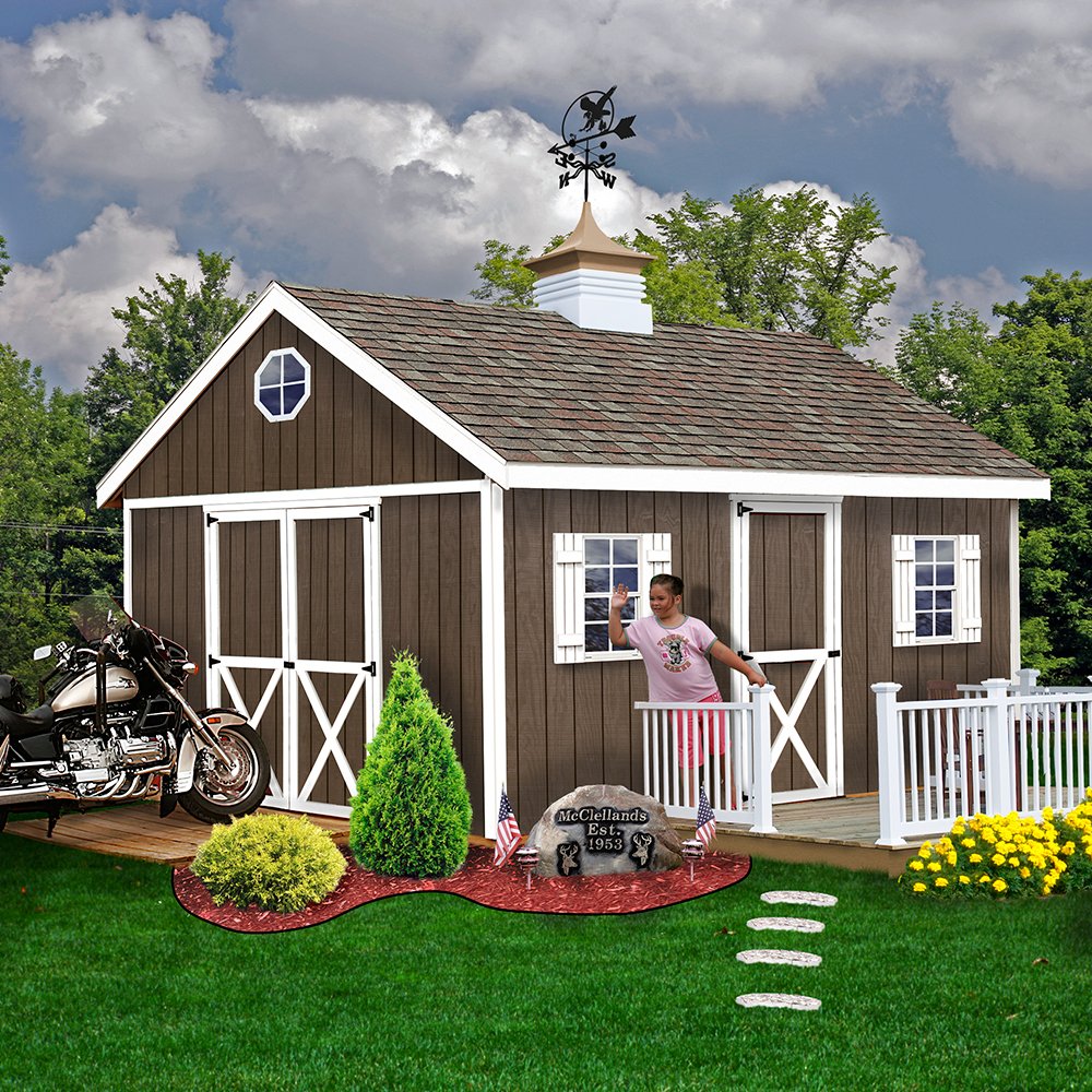 Best Barns Easton 12' X 20' Wood Shed Kit Best Barns Inc.