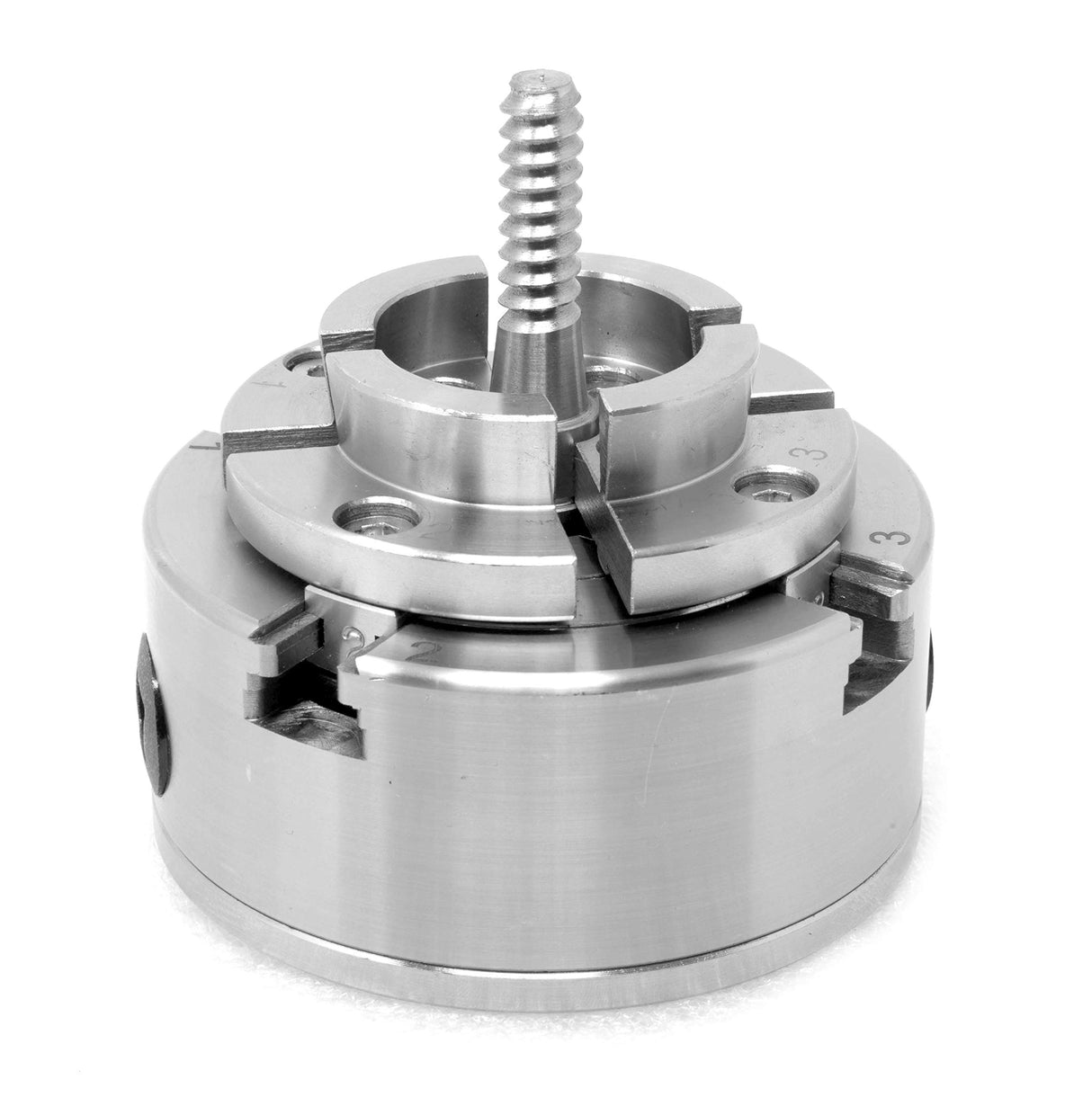 WEN LA4374 3.75-Inch 4-Jaw Self-Centering Lathe Chuck Set with 1-Inch x 8TPI Thread WEN