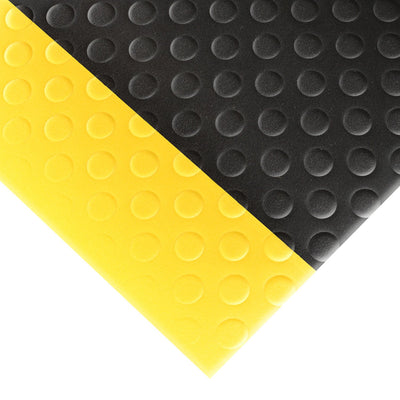 Notrax - 417S0036BY NoTrax 417 Bubble Sof-Tred Safety/Anti-Fatigue Mat with Dyna-Shield PVC Sponge, for Dry Areas, 3' Width x 6' Length x 1/2"