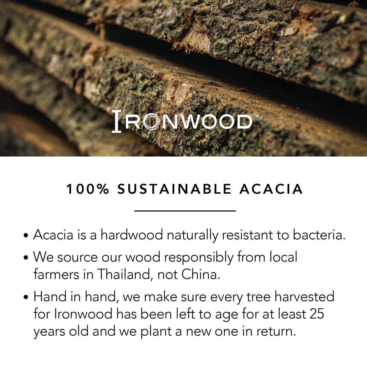 Ironwood Gourmet Oslo End Grain Utility Cutting Board, 14 x 16 Inches, Natural Acacia Wood Ironwood Gourmet