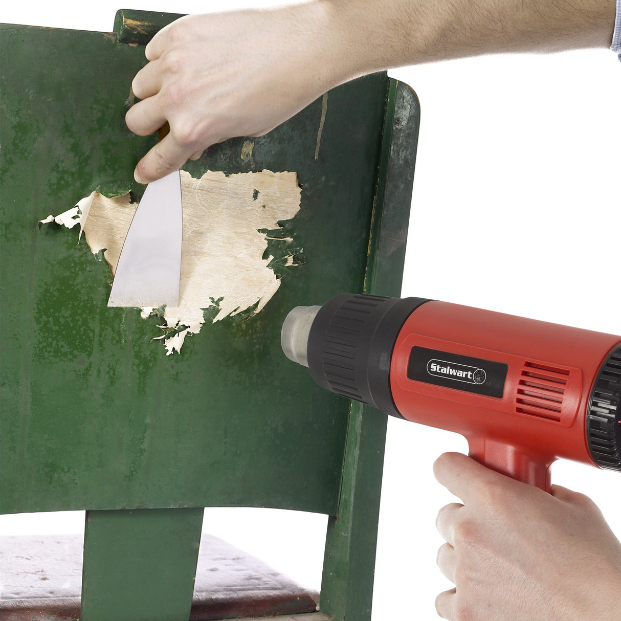 Dual Temperature Heat Gun, 1500 Watt, 120V Heating Gun Tool By Stalwart (Great for DIY, Home Improvement, Contractors, Removing Paint) Stalwart