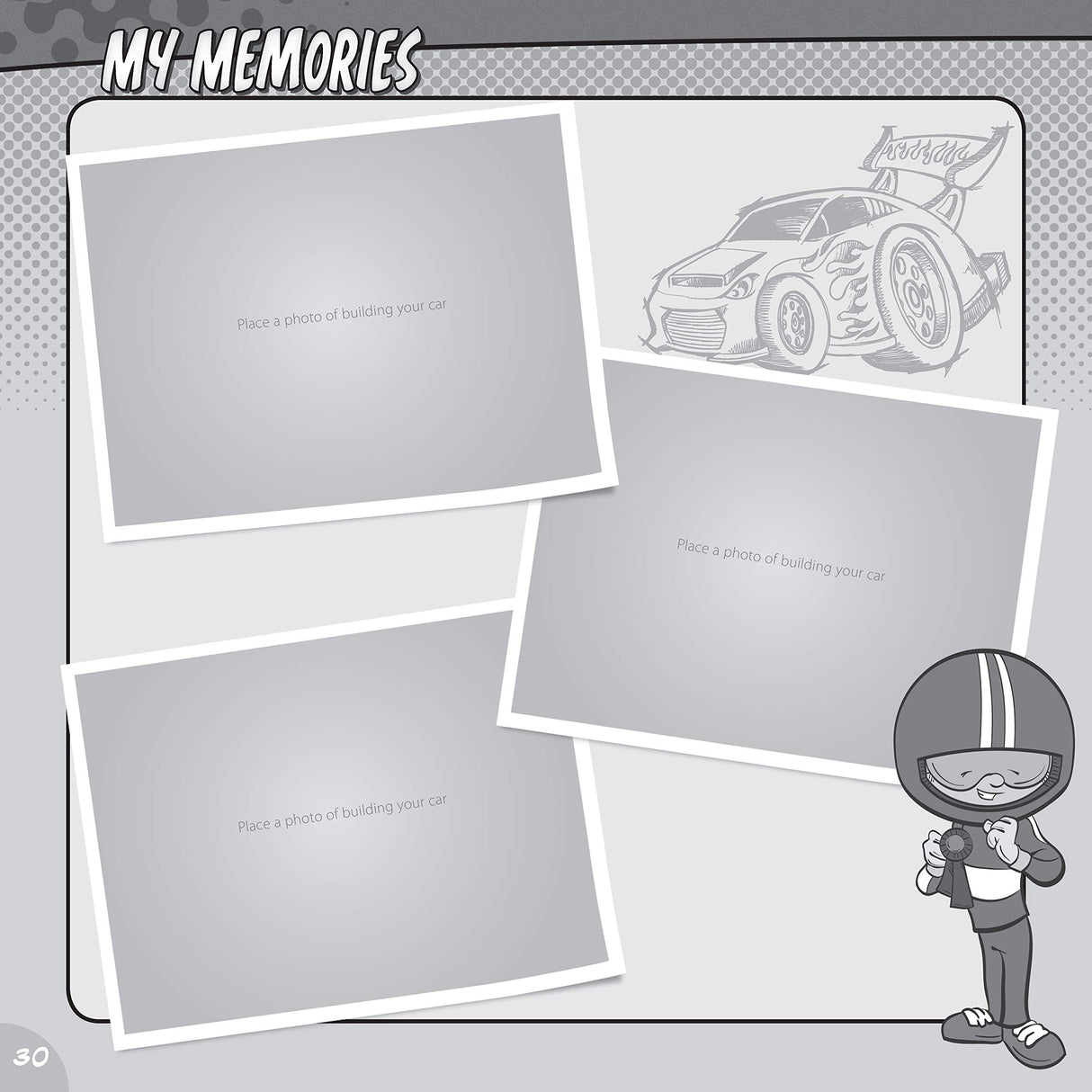 Pinewood Derby Workbook & Logbook (Fox Chapel Publishing) For Scouts to Keep Track of Design, Pattern, & Painting Ideas, Log Test Run Notes, and Add Design Originals