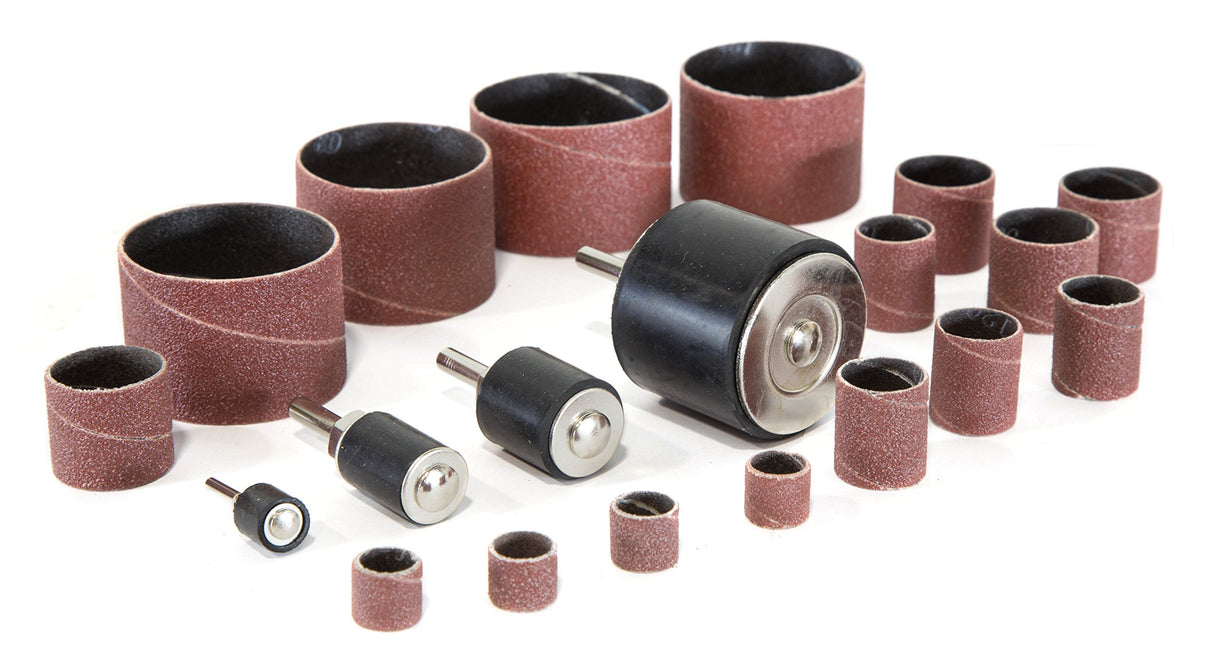 WEN DS164 20-Piece Sanding Drum Kit for Drill Presses and Power Drills WEN