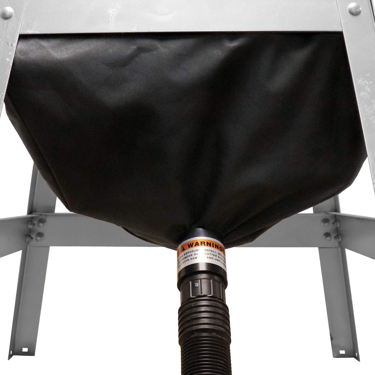 Milescraft 1500 DustCutter - Contractor Saw Dust Collection System , Black Milescraft