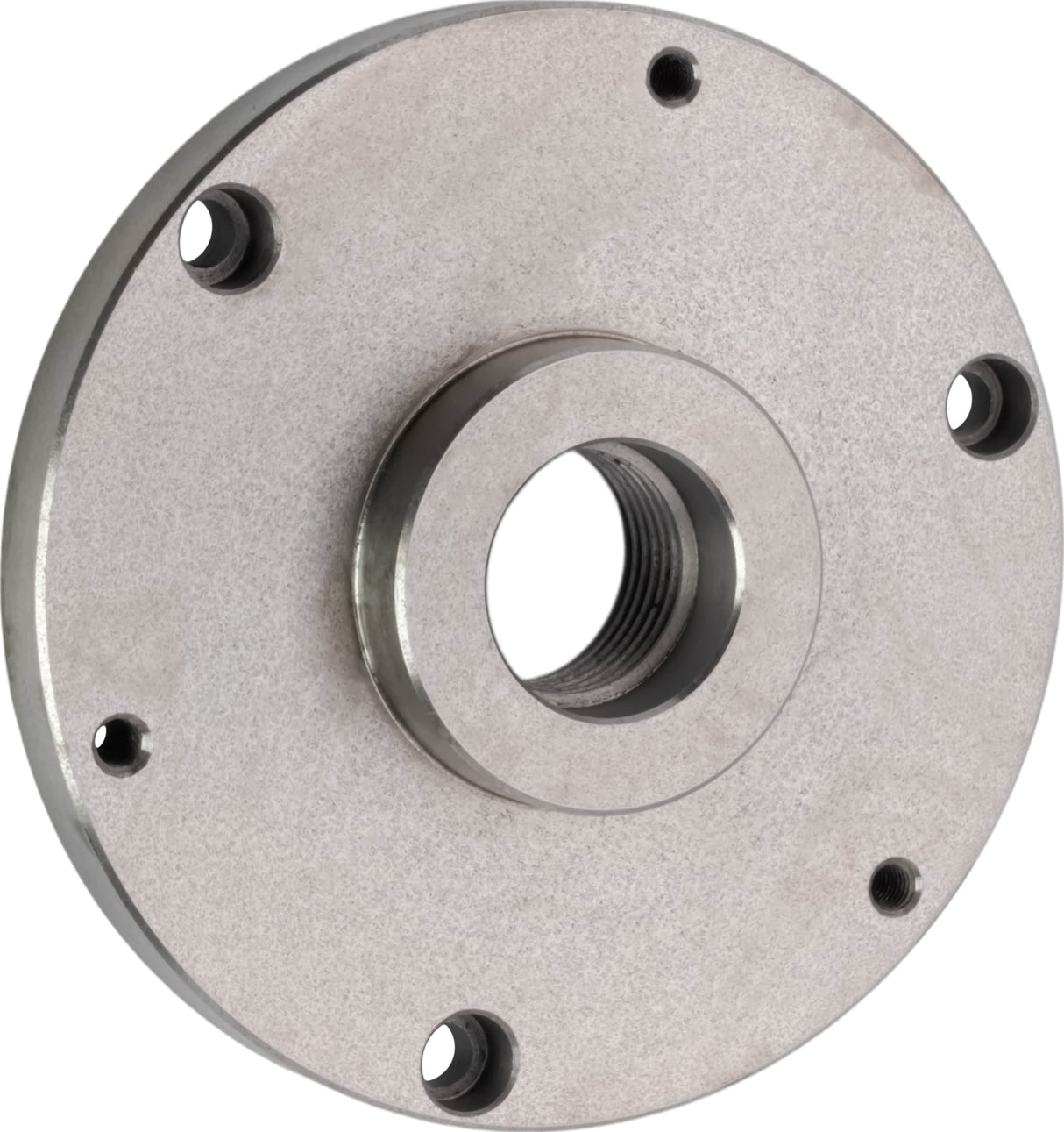 CME 6" 3-Jaw Self-Centering (Scroll) Lathe Chuck with 1 1/2"-8 Threaded Backing Plate, Two-Piece Reversible Jaws CME Tools