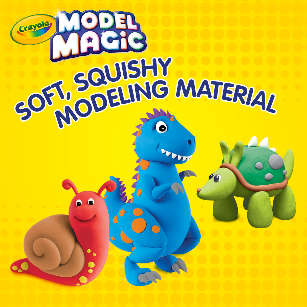 Crayola Model Magic (75ct), Kids Modeling Clay Alternative, 1oz Packs, School Supplies, Air Dry Clay, Modeling Material, Ages 3+ Crayola