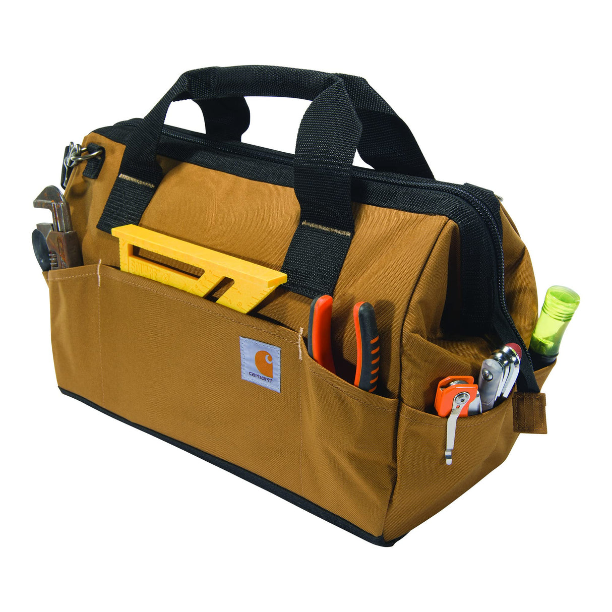 Carhartt Trade Series Tool Bag, Large (16-Inch), Carhartt Brown Carhartt