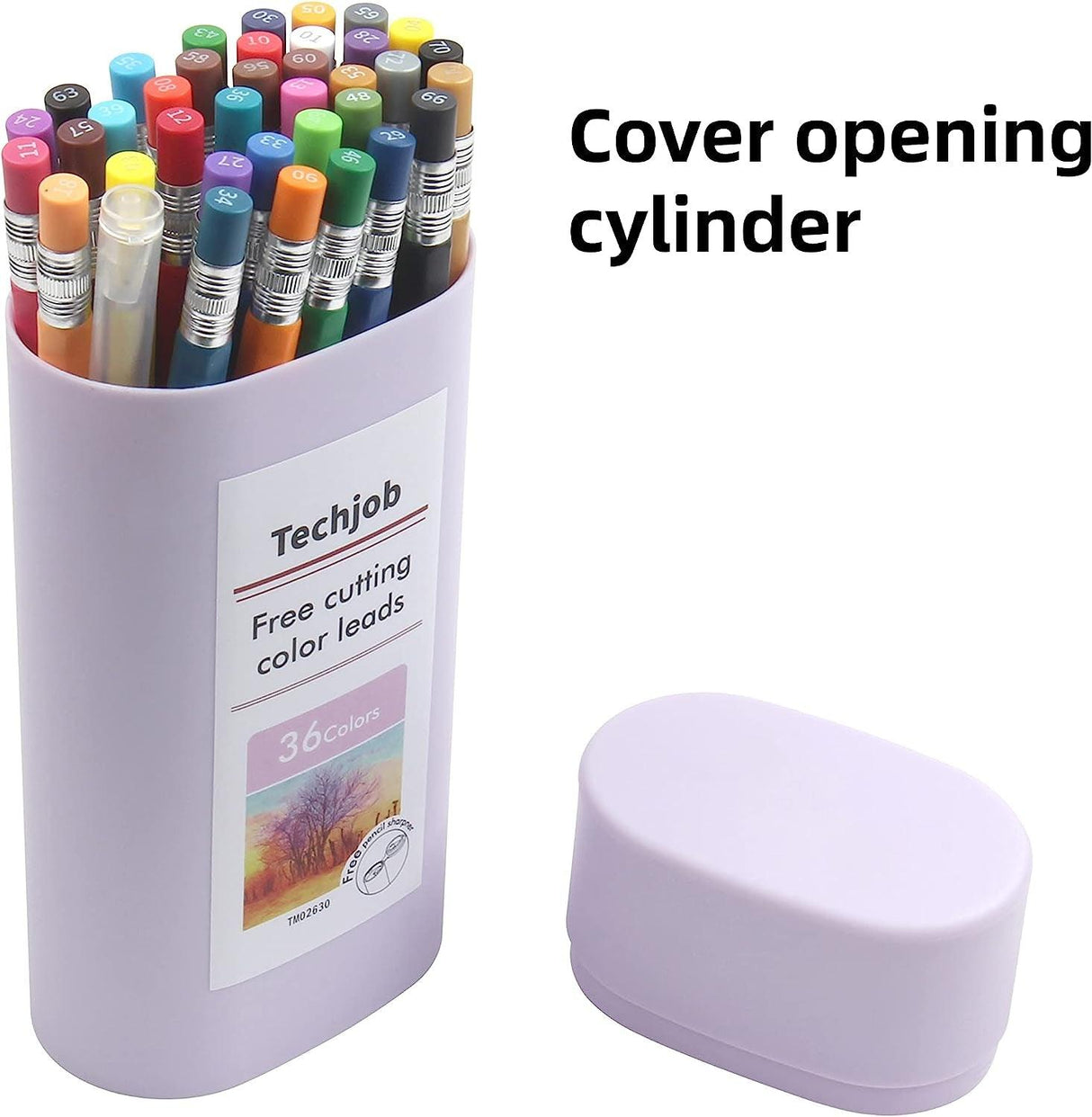 Colored Mechanical Pencil 2.6Mm, 36Pcs WoodArtSupply